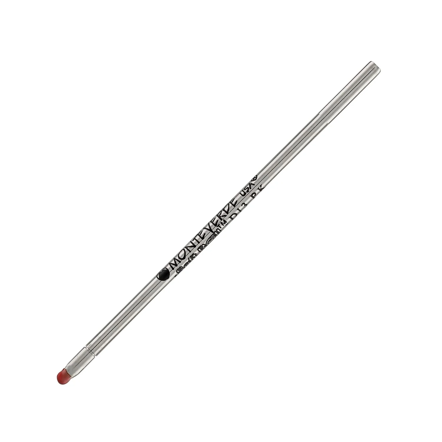 Monteverde D-1 Size Soft Roll Multi Functional Ballpoint Pen Refill in Pink - Medium Point