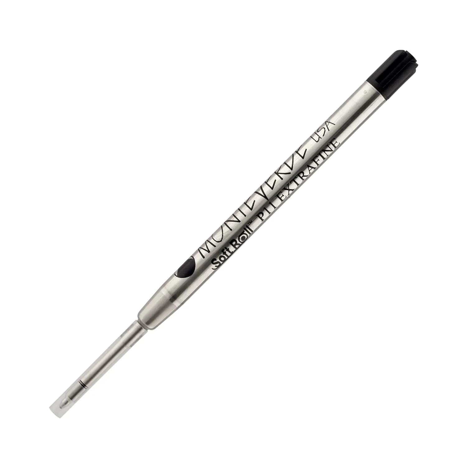 Monteverde Refills Soft Roll EF Point Black for Parker .5mm Ballpoint Pen