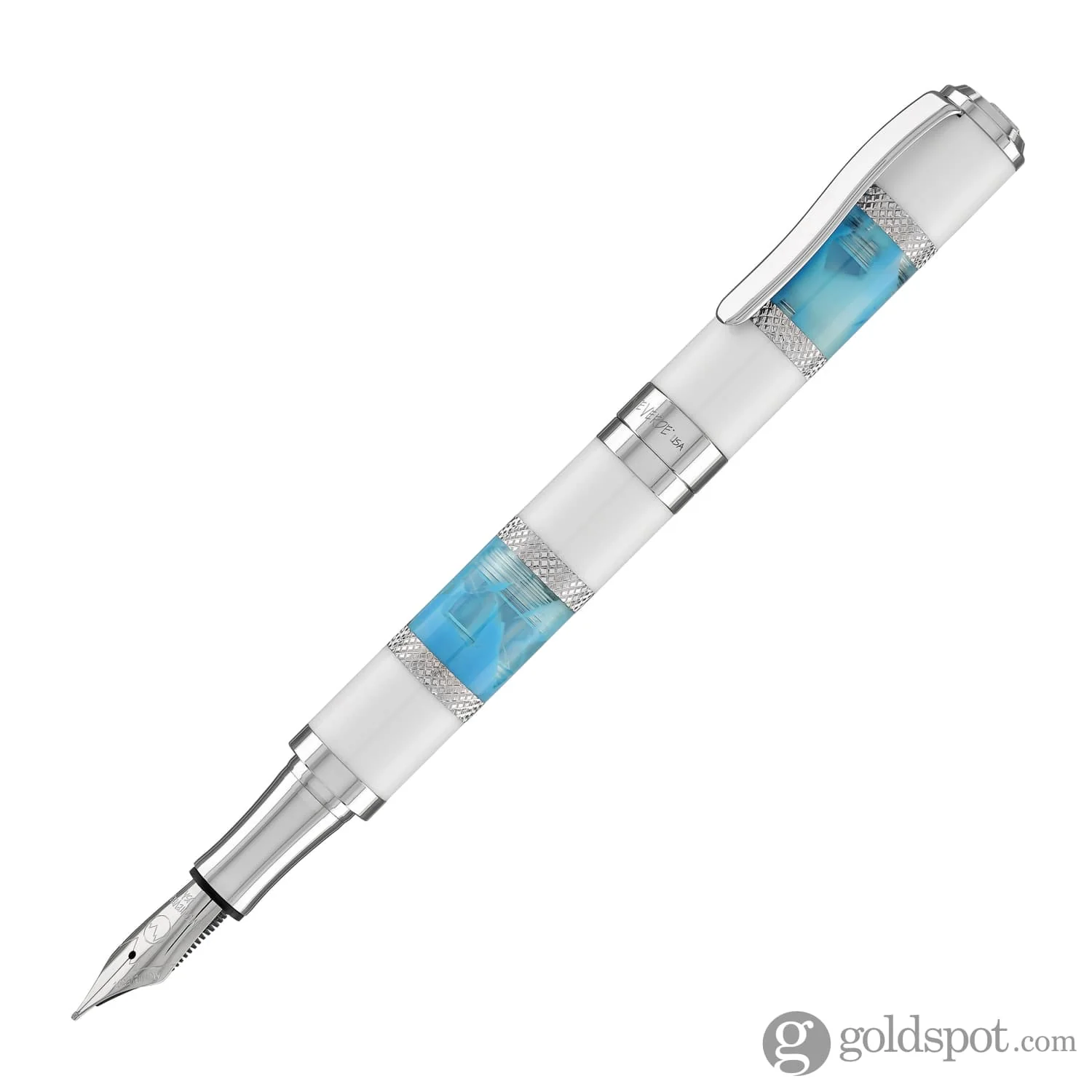 Monteverde Regatta Fountain Pen in Santorini Blue - Image 2