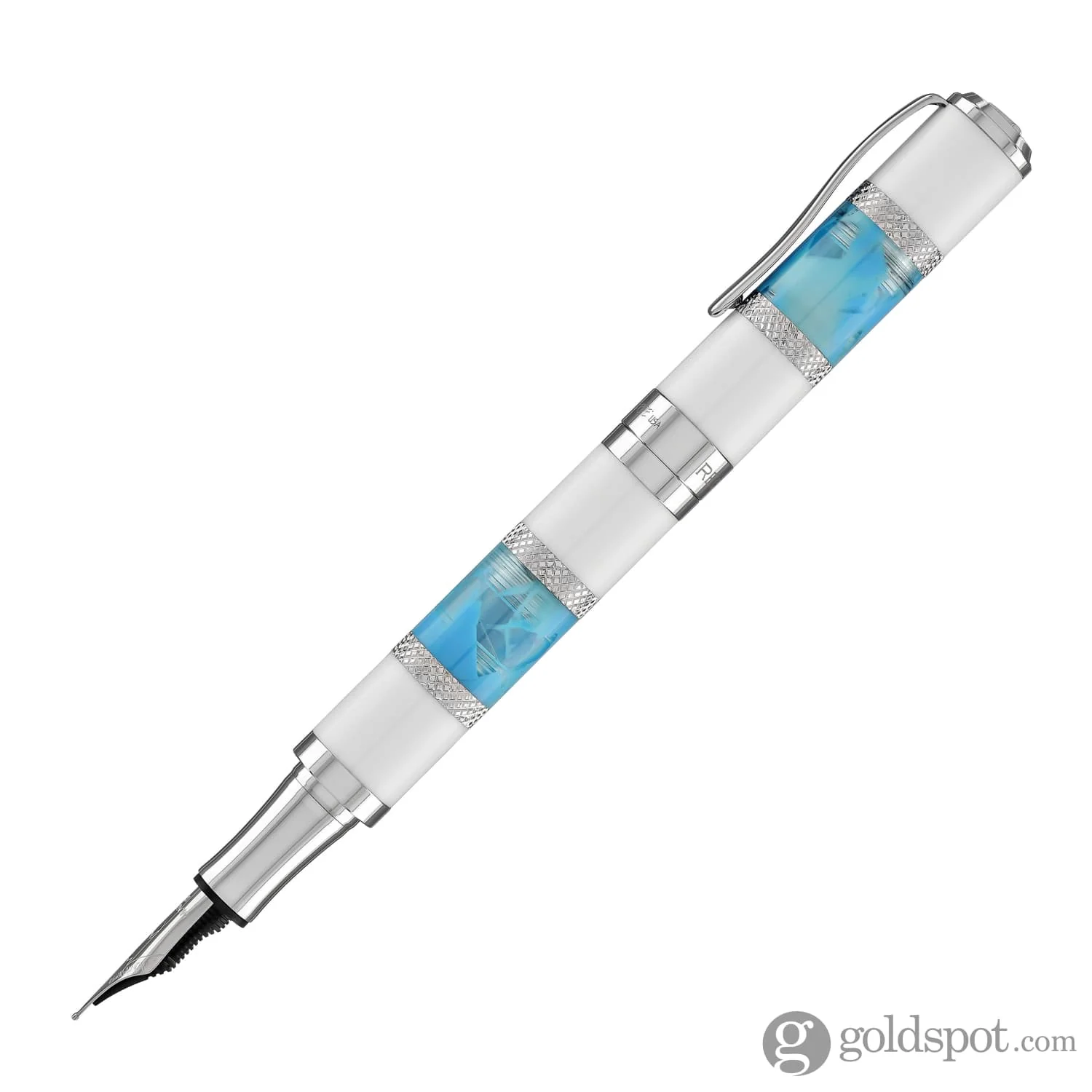 Monteverde Regatta Fountain Pen in Santorini Blue - Image 3