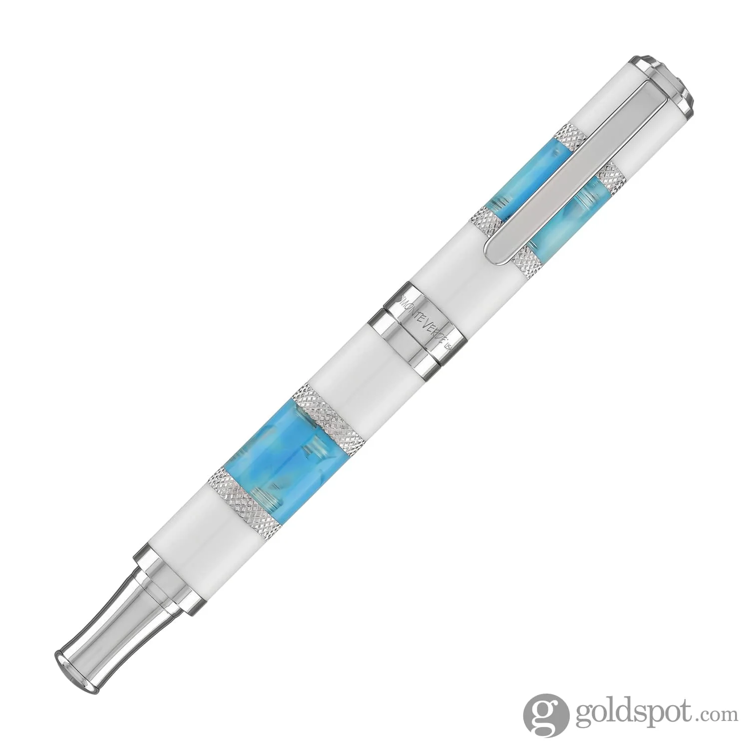 Monteverde Regatta Fountain Pen in Santorini Blue - Image 4