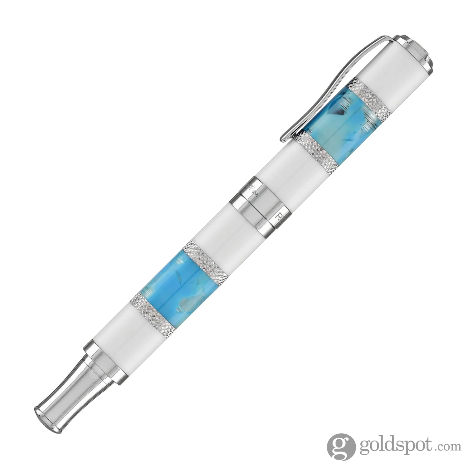 Monteverde Regatta Fountain Pen in Santorini Blue - Image 5