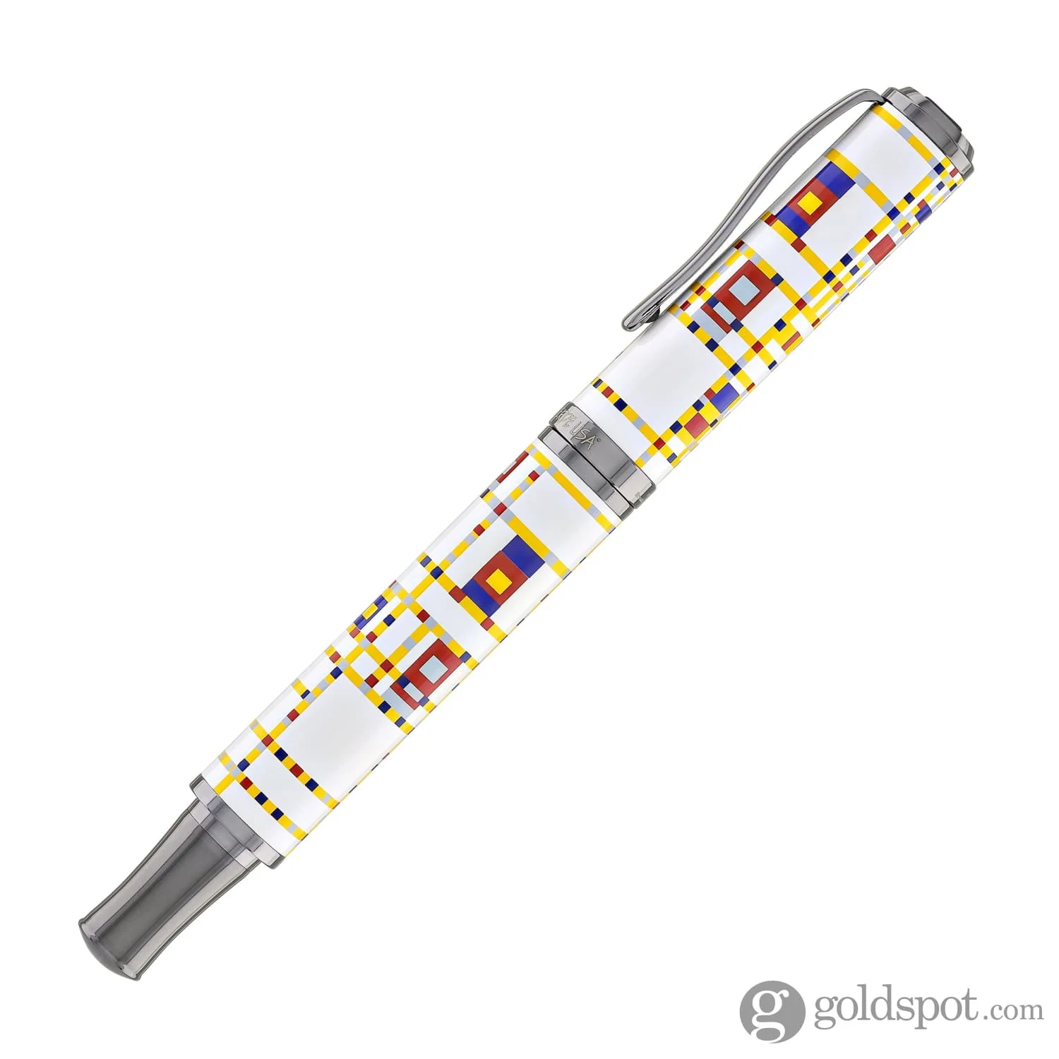 Monteverde Regatta Mondrian Fountain Pen in Broadway Boogie-Woogie - Image 5