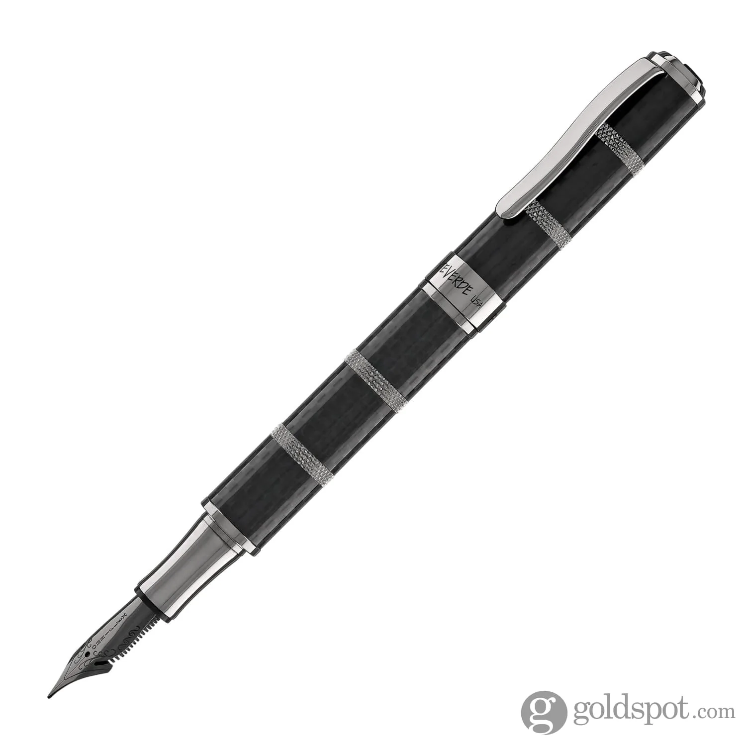 Monteverde Regatta Sport Fountain Pen in Full Carbon - Image 2