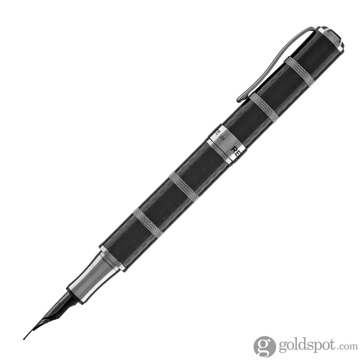 Monteverde Regatta Sport Fountain Pen in Full Carbon - Image 3