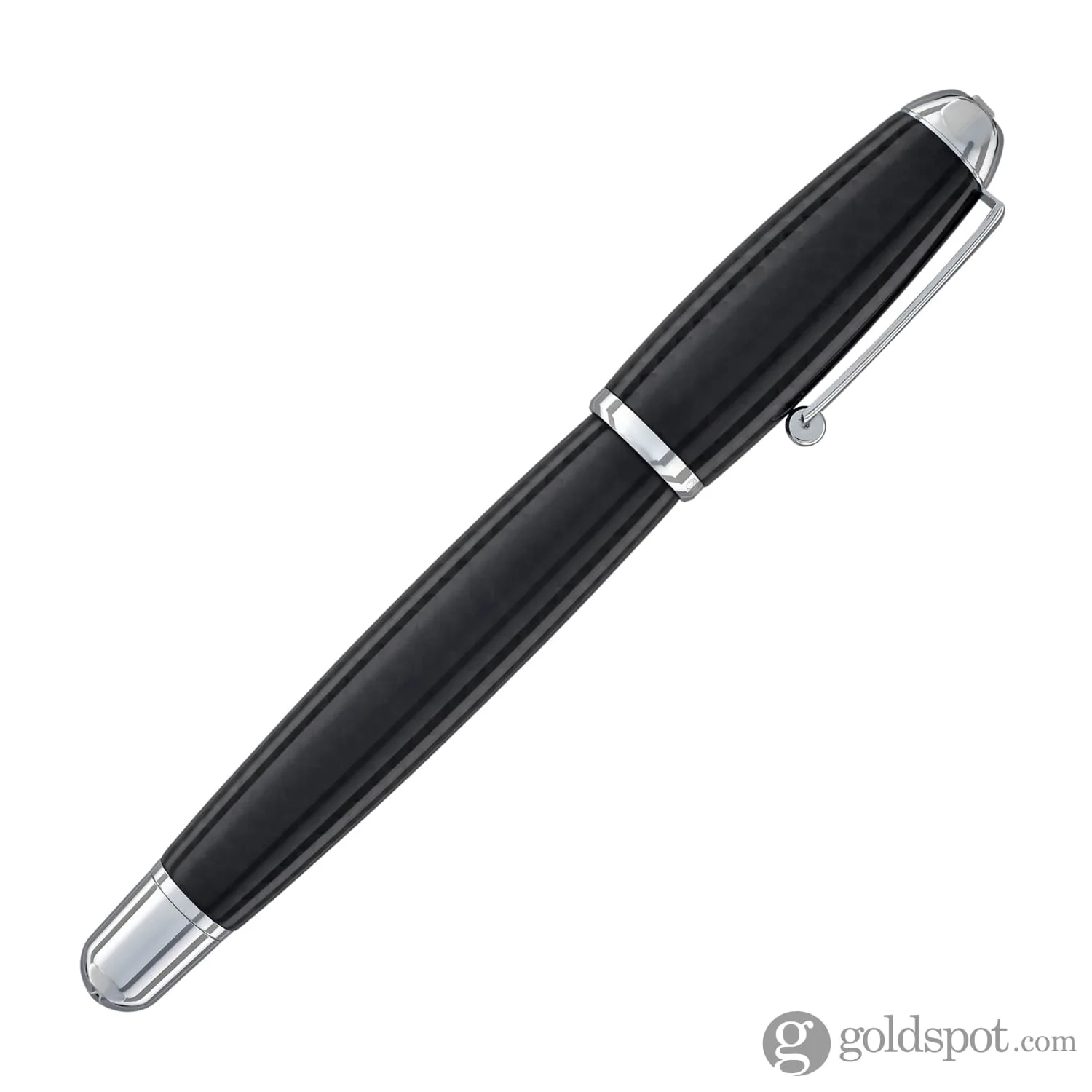 Monteverde Super Mega Rollerball Pen in Carbon Fiber with Chrome Trim - Image 6