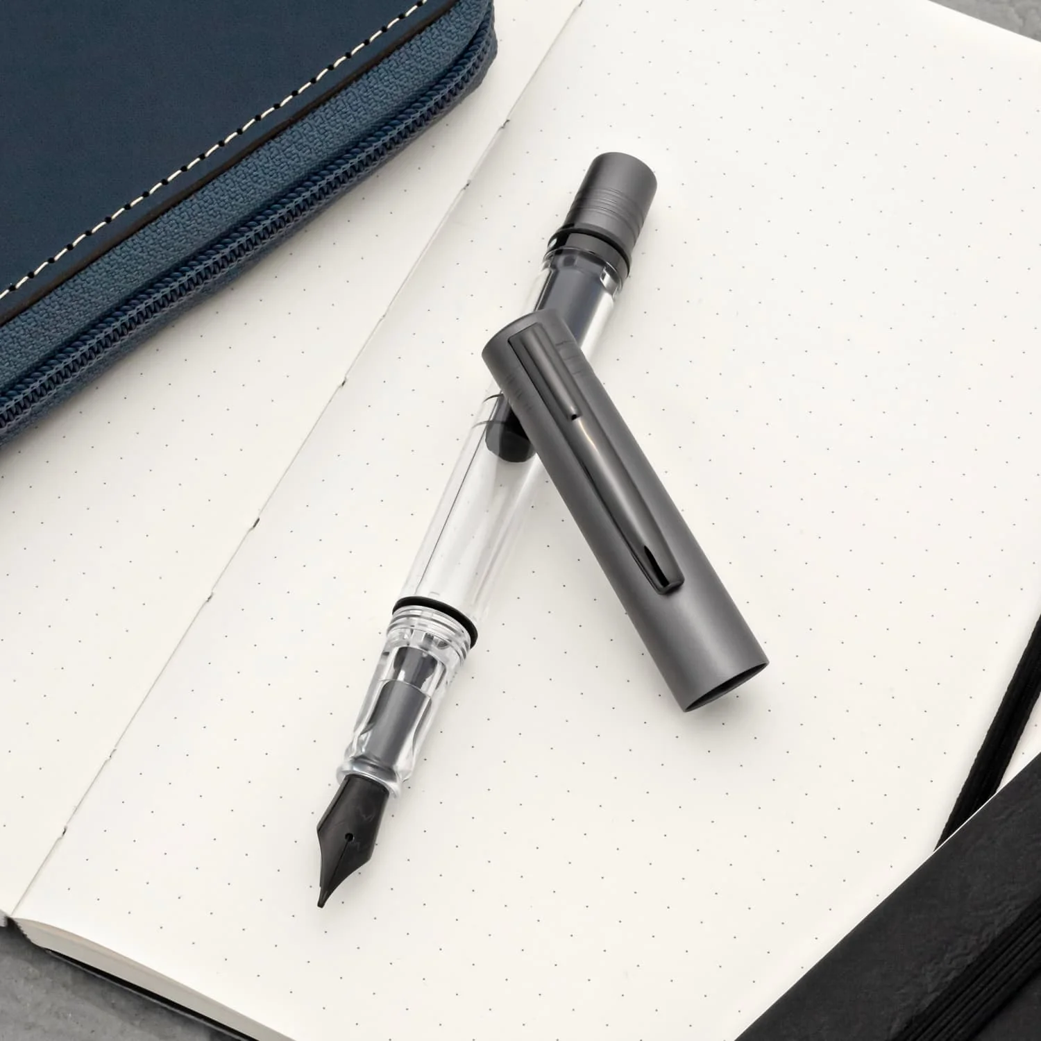 Monteverde USA MP1 Fountain Pen in Coal Grey