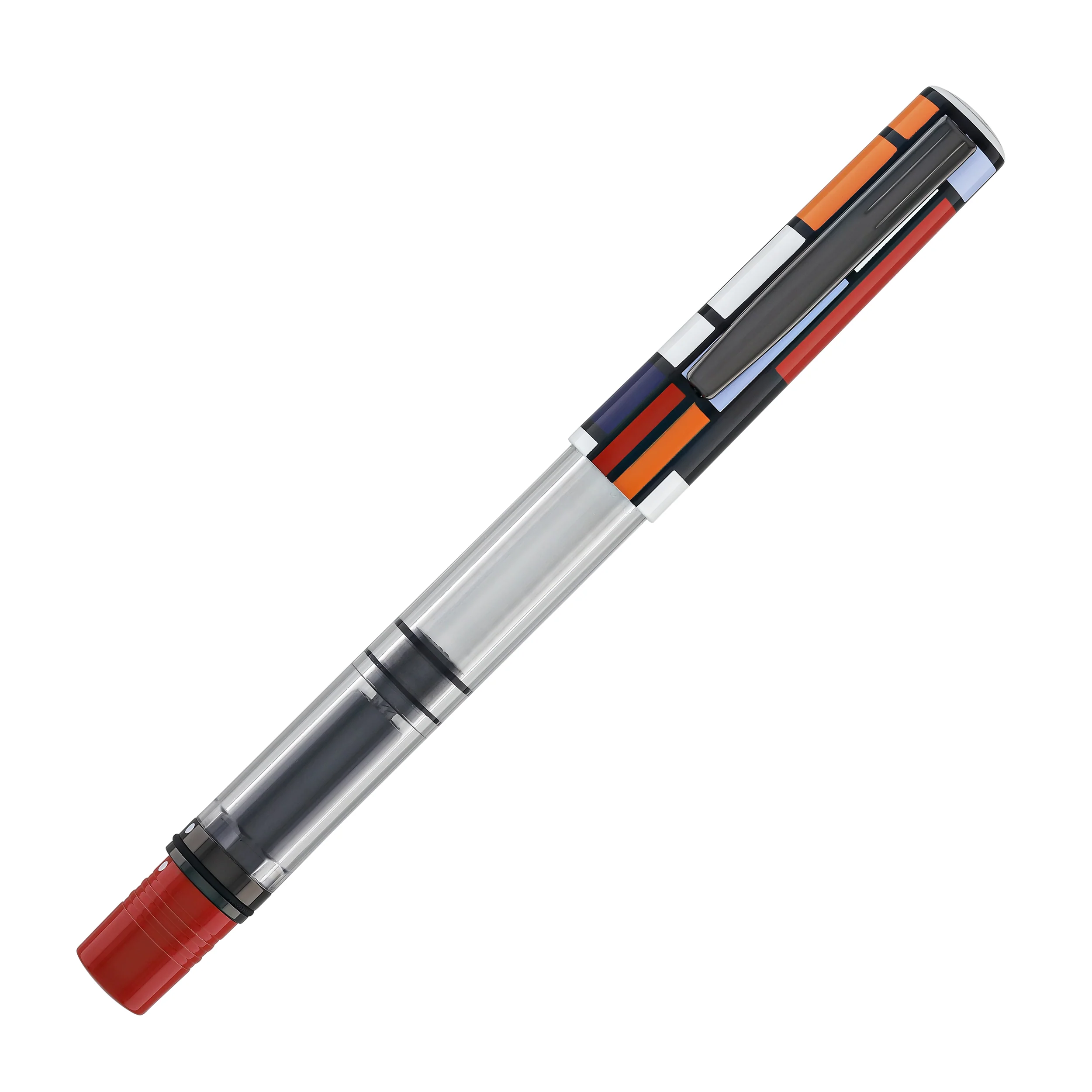 Monteverde USA MP1 Fountain Pen in Mondrian Composition 1921 - Image 2