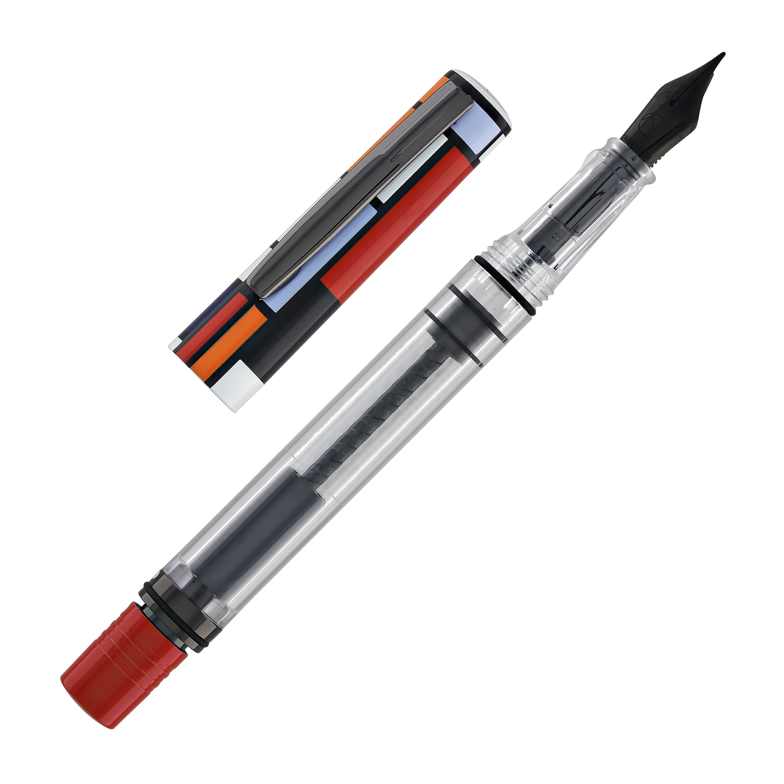 Monteverde USA MP1 Fountain Pen in Mondrian Composition 1921 - Image 8