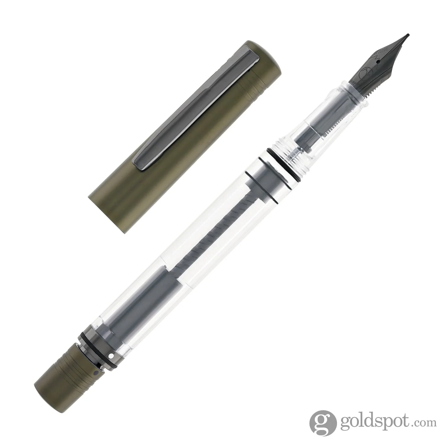 Monteverde USA MP1 Fountain Pen in Olive Green - Image 7