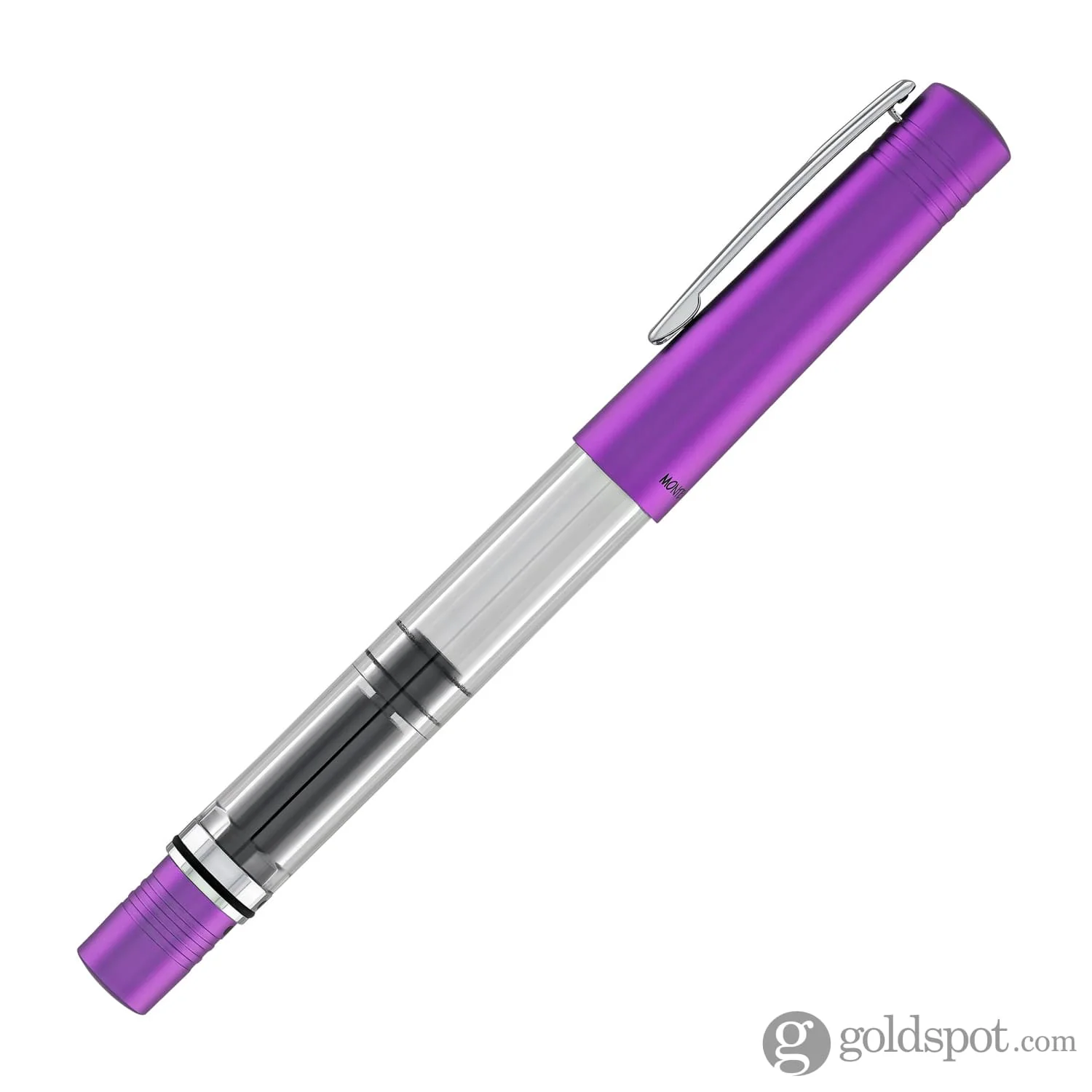 Monteverde USA MP1 Fountain Pen in Purple Frost - Image 6