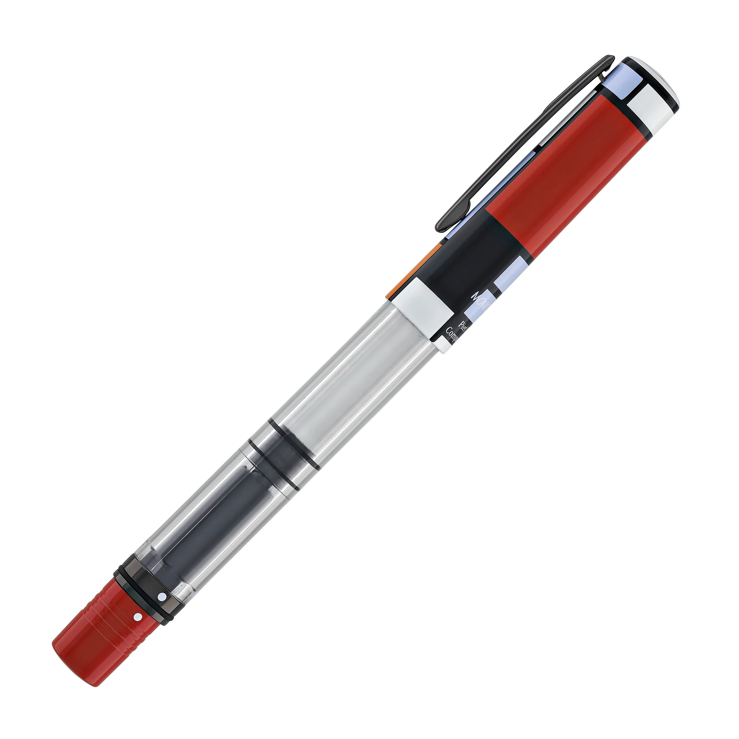 Monteverde USA MP1 Fountain Pen with 15ml Ink Set in Mondrian Composition 1921 - Image 6