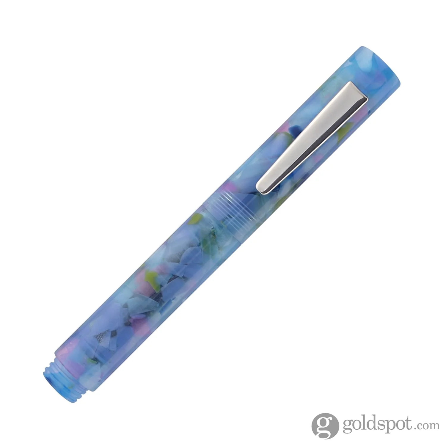 Monteverde USA MVP Fountain Pen in Blue Squares - Image 4