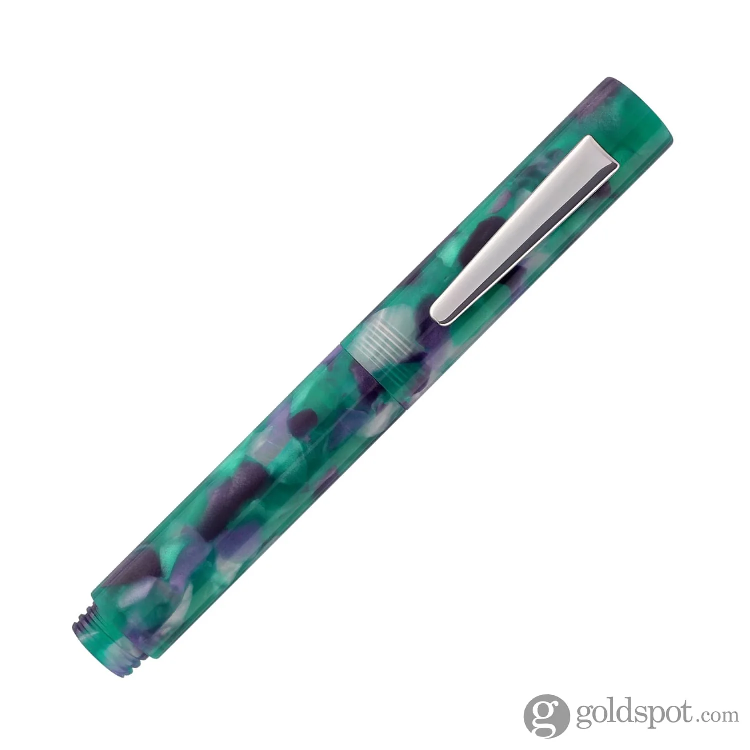 Monteverde USA MVP Fountain Pen in Green Abstracts - Image 4