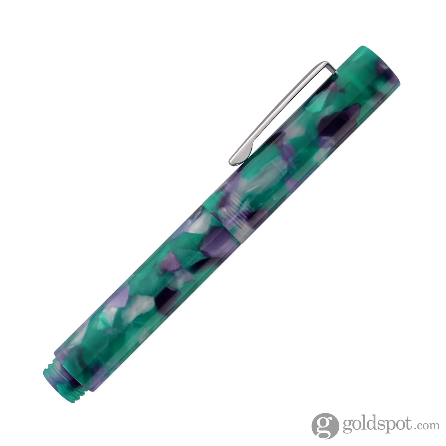 Monteverde USA MVP Fountain Pen in Green Abstracts - Image 5