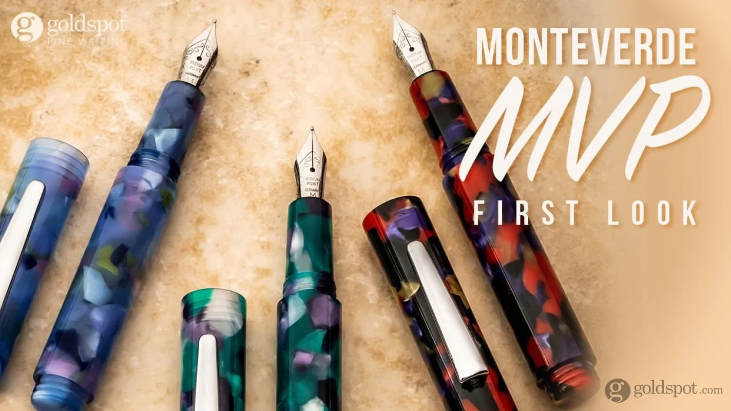 Monteverde USA MVP Fountain Pen in Red Puzzles - Image 10