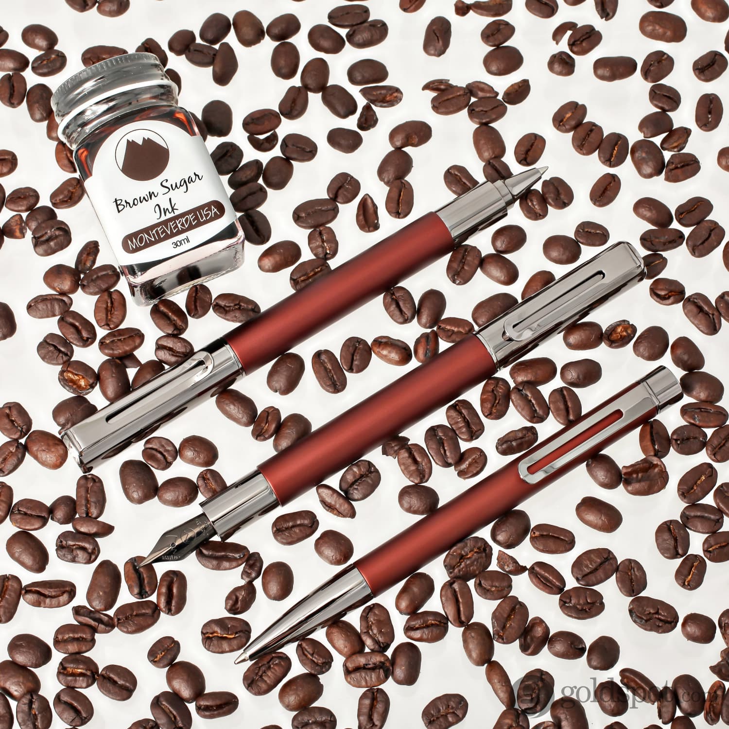 Monteverde USA Ritma 2024 Special Edition Anodized Ballpoint Pen in Espresso - Image 8