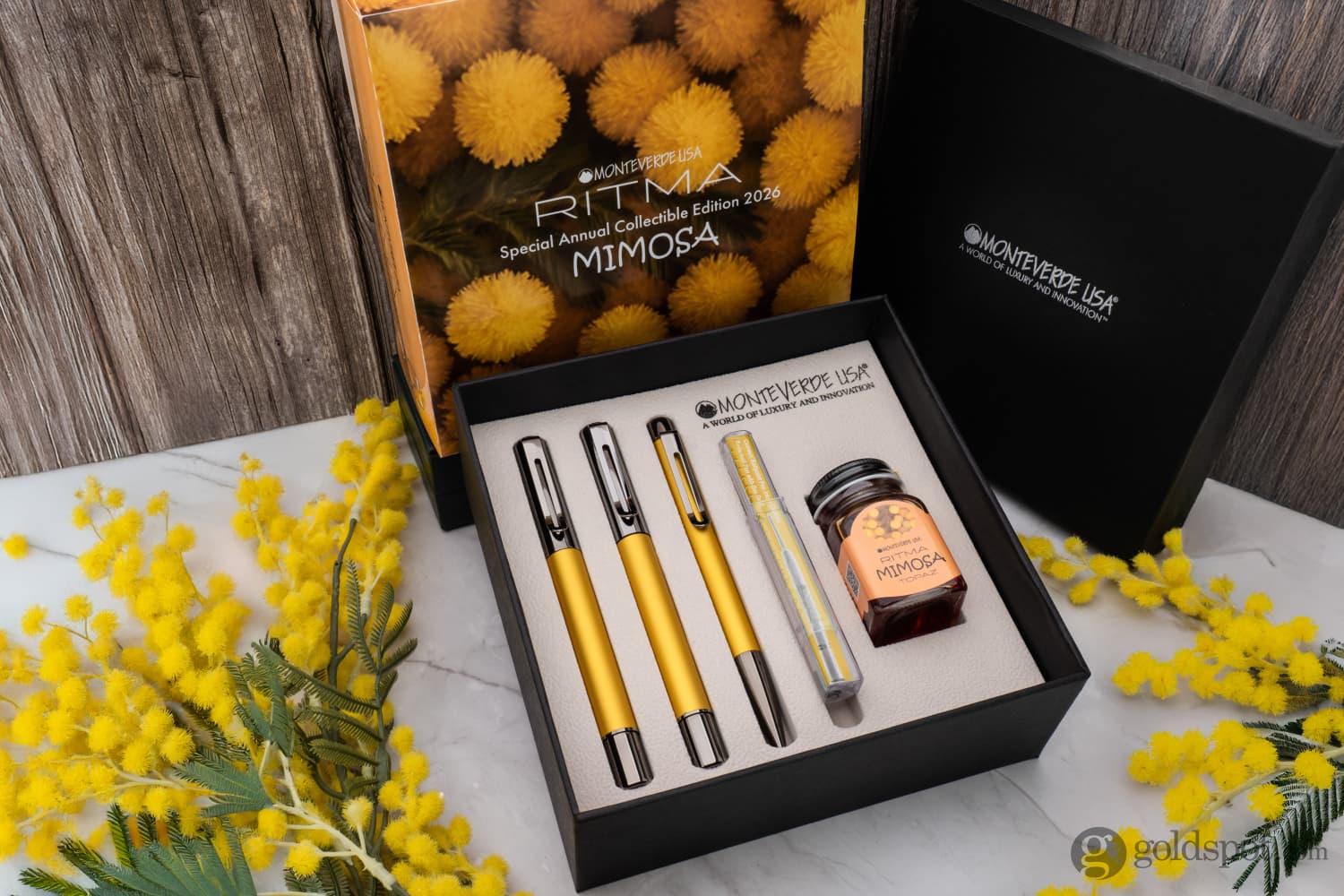 Monteverde USA Ritma 2026 Special Edition 3+2 Piece Set in Mimosa - Image 2
