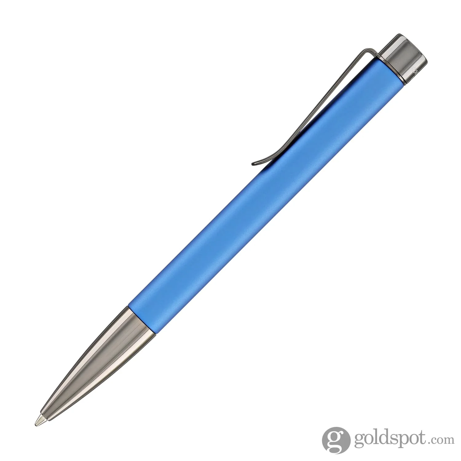 Monteverde USA Ritma Anodized Ballpoint Pen in Blue - Image 3