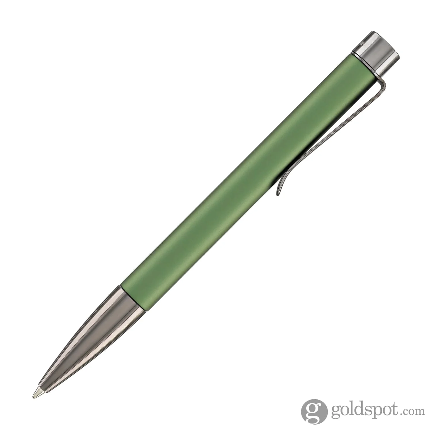 Monteverde USA Ritma Anodized Ballpoint Pen in Green - Image 4