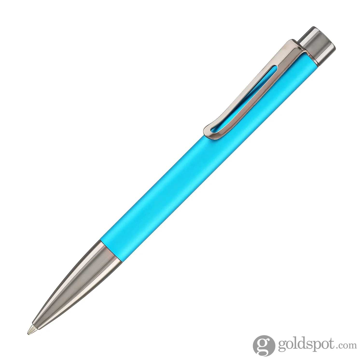Monteverde USA Ritma Anodized Ballpoint Pen in Turquoise - Image 2