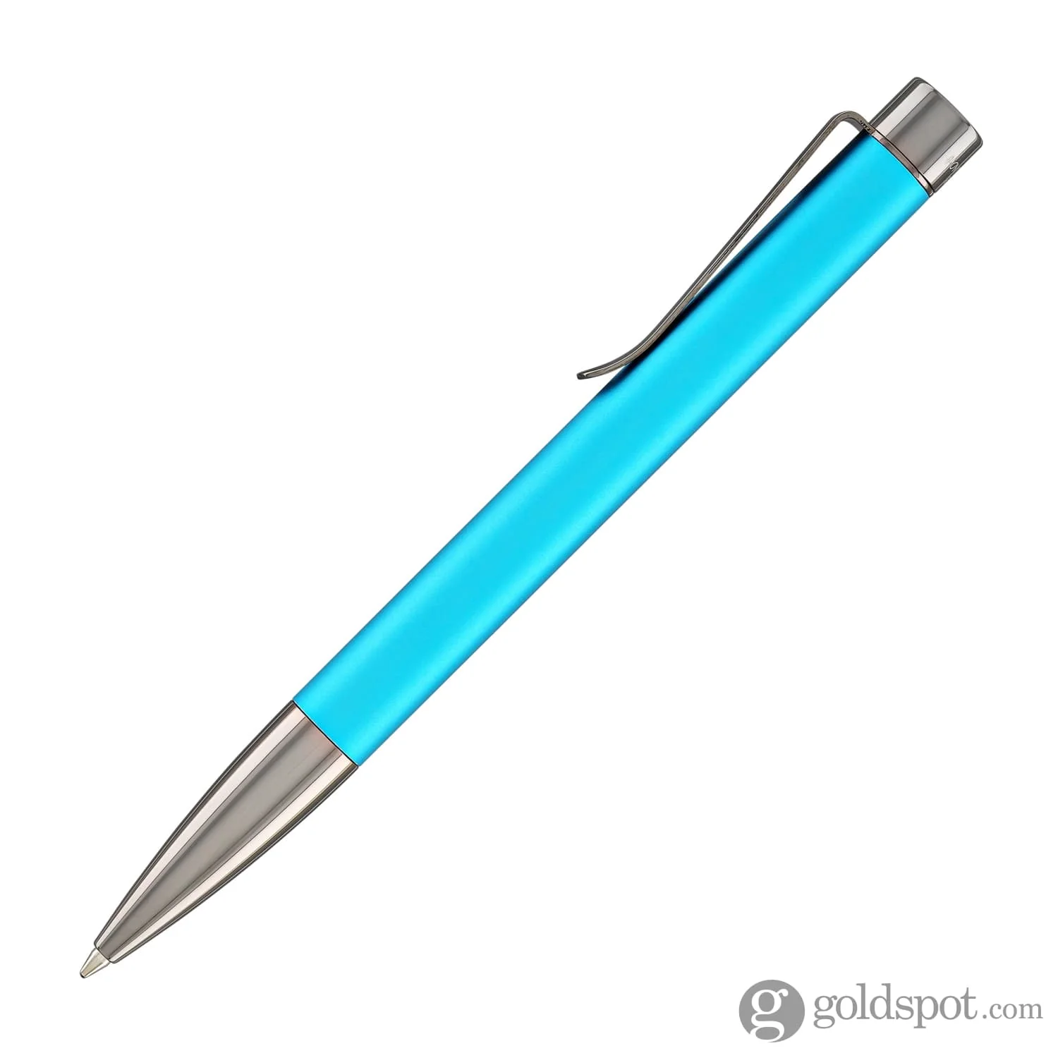 Monteverde USA Ritma Anodized Ballpoint Pen in Turquoise - Image 3