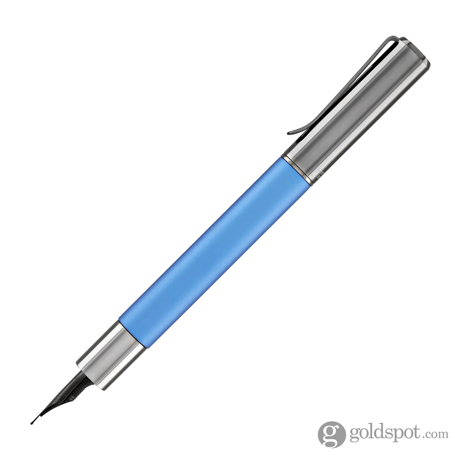 Monteverde USA Ritma Anodized Fountain Pen in Blue - Image 3