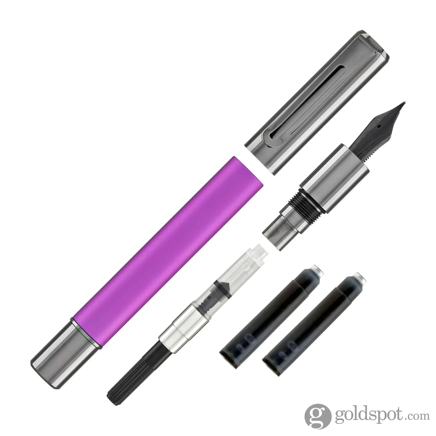 Monteverde USA Ritma Anodized Fountain Pen in Purple - Image 7