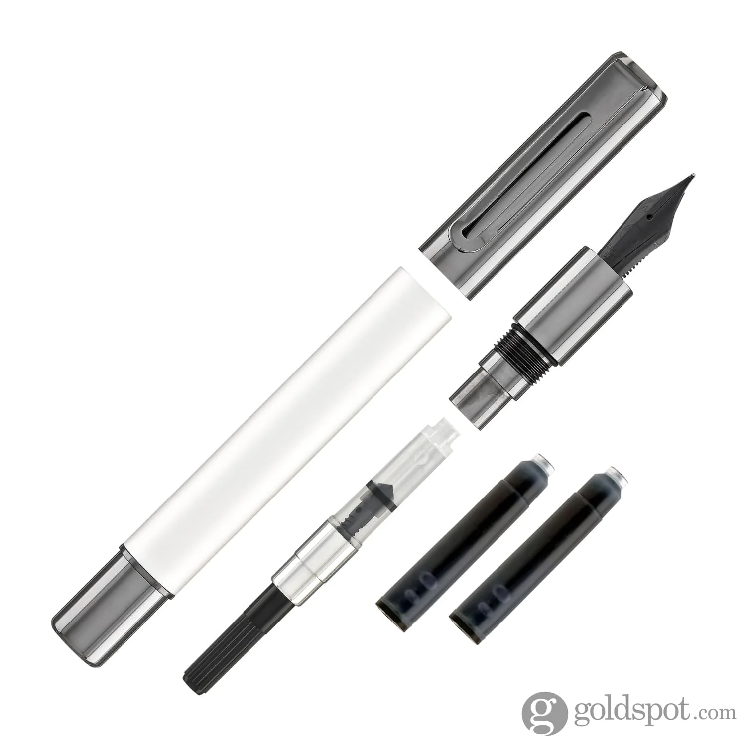 Monteverde USA Ritma Anodized Fountain Pen in Silver - Image 7