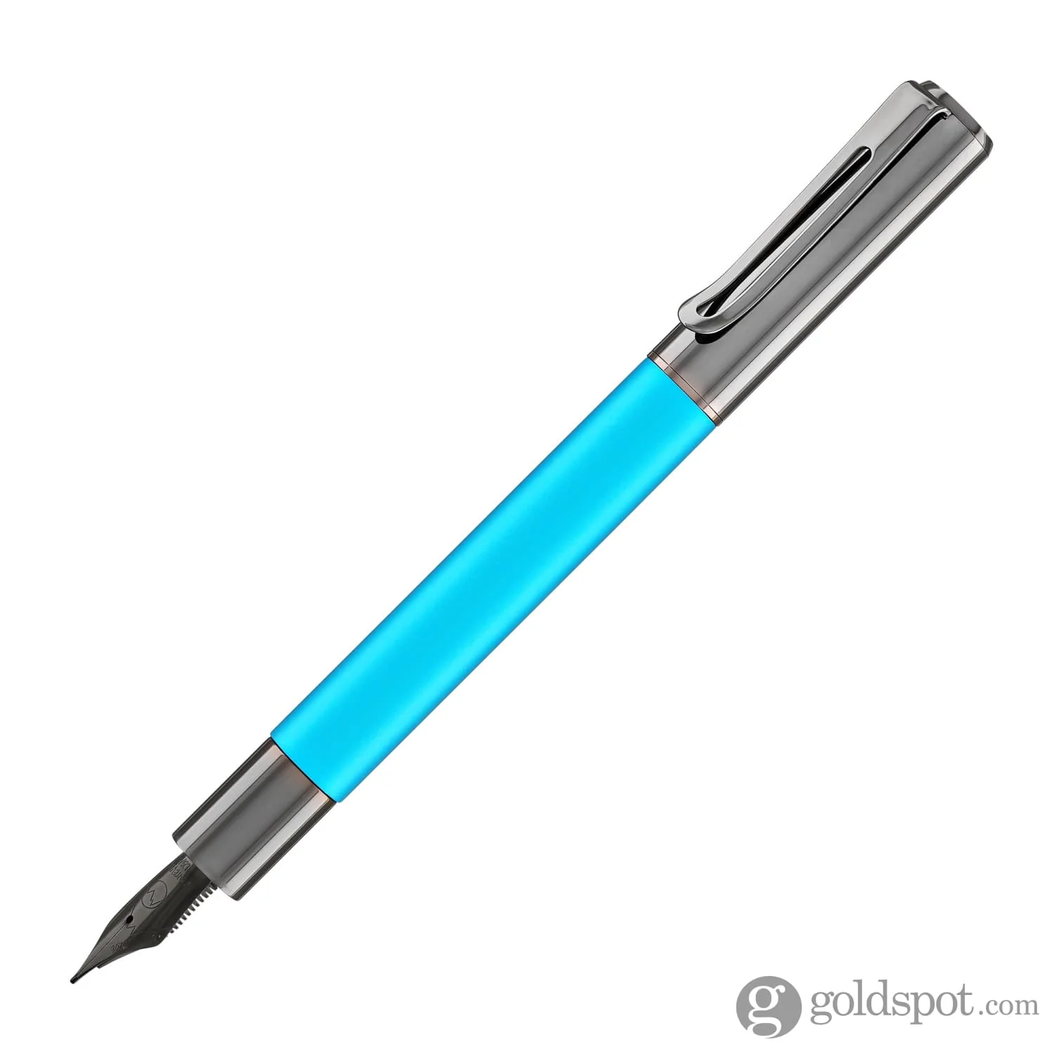 Monteverde USA Ritma Anodized Fountain Pen in Turquoise - Image 2