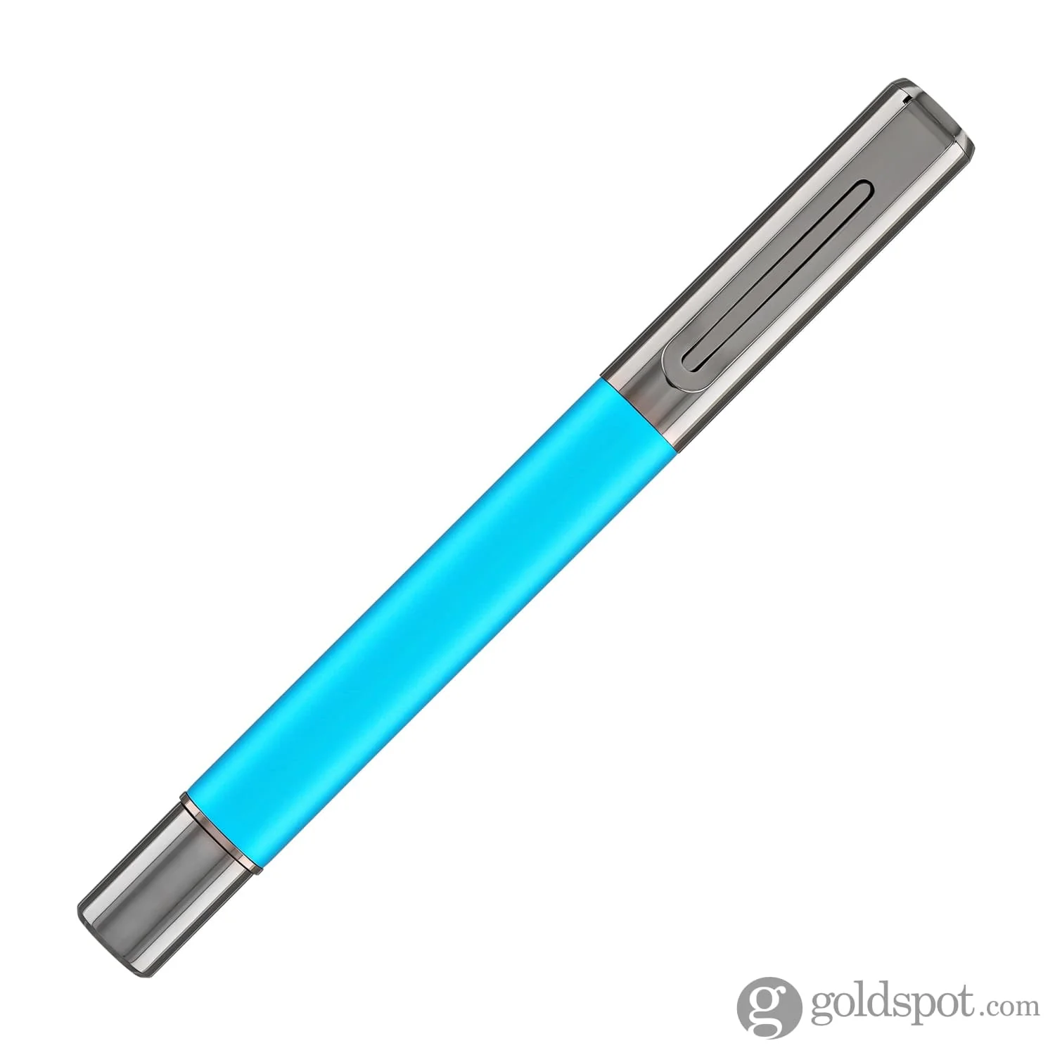 Monteverde USA Ritma Anodized Fountain Pen in Turquoise - Image 4