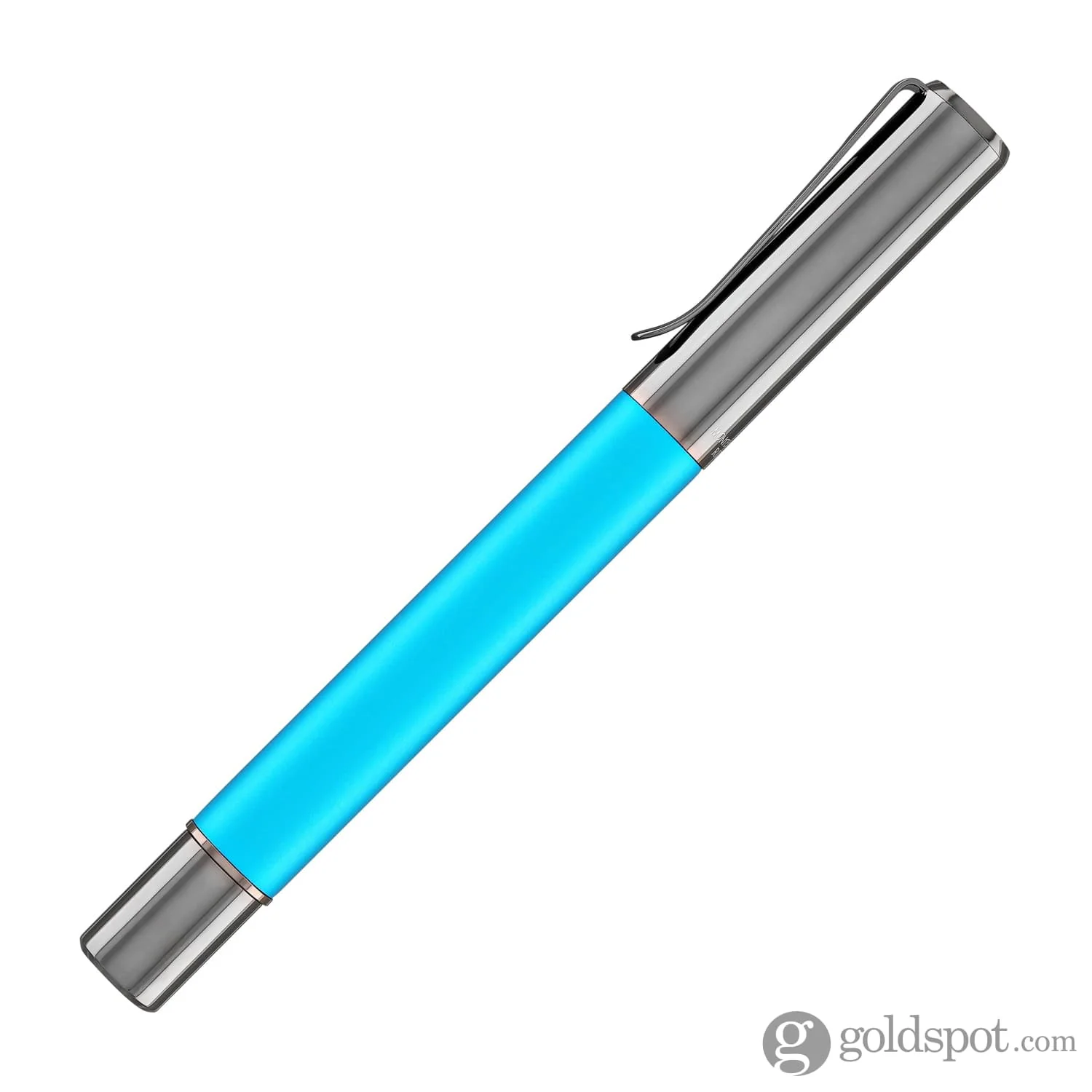 Monteverde USA Ritma Anodized Fountain Pen in Turquoise - Image 5