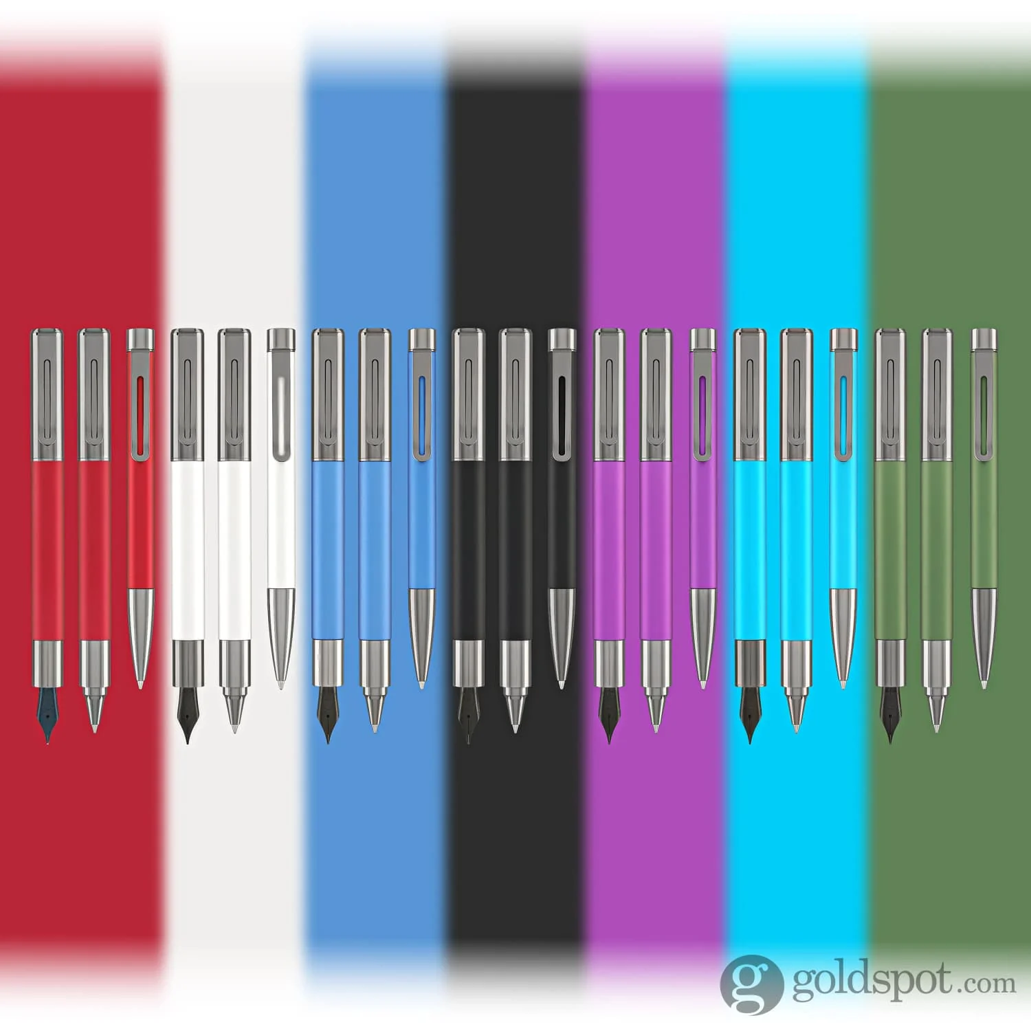 Monteverde USA Ritma Anodized Rollerball Pen in Blue - Image 10