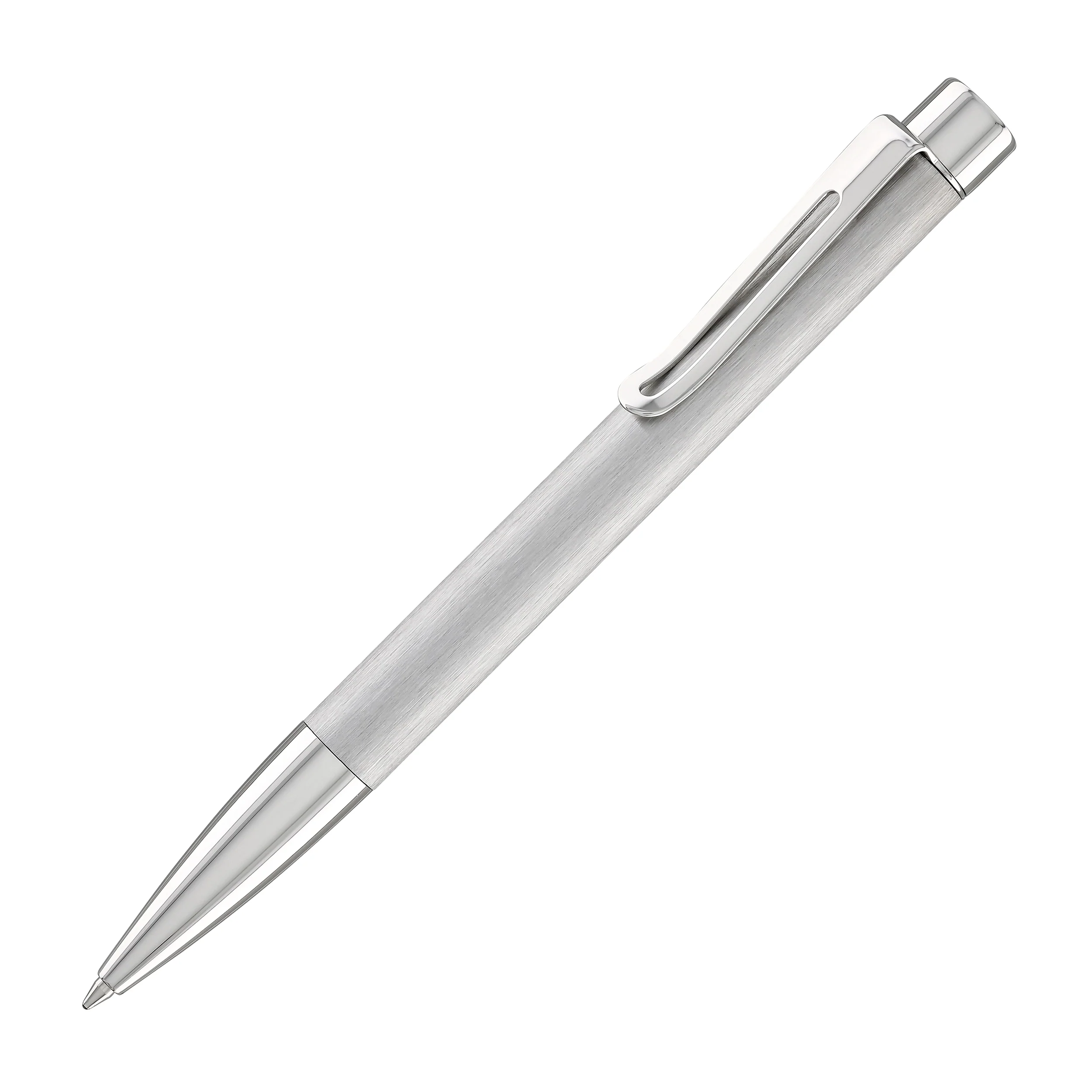 Monteverde USA Ritma Ballpoint Pen in Brushed Stainless Steel - Image 3