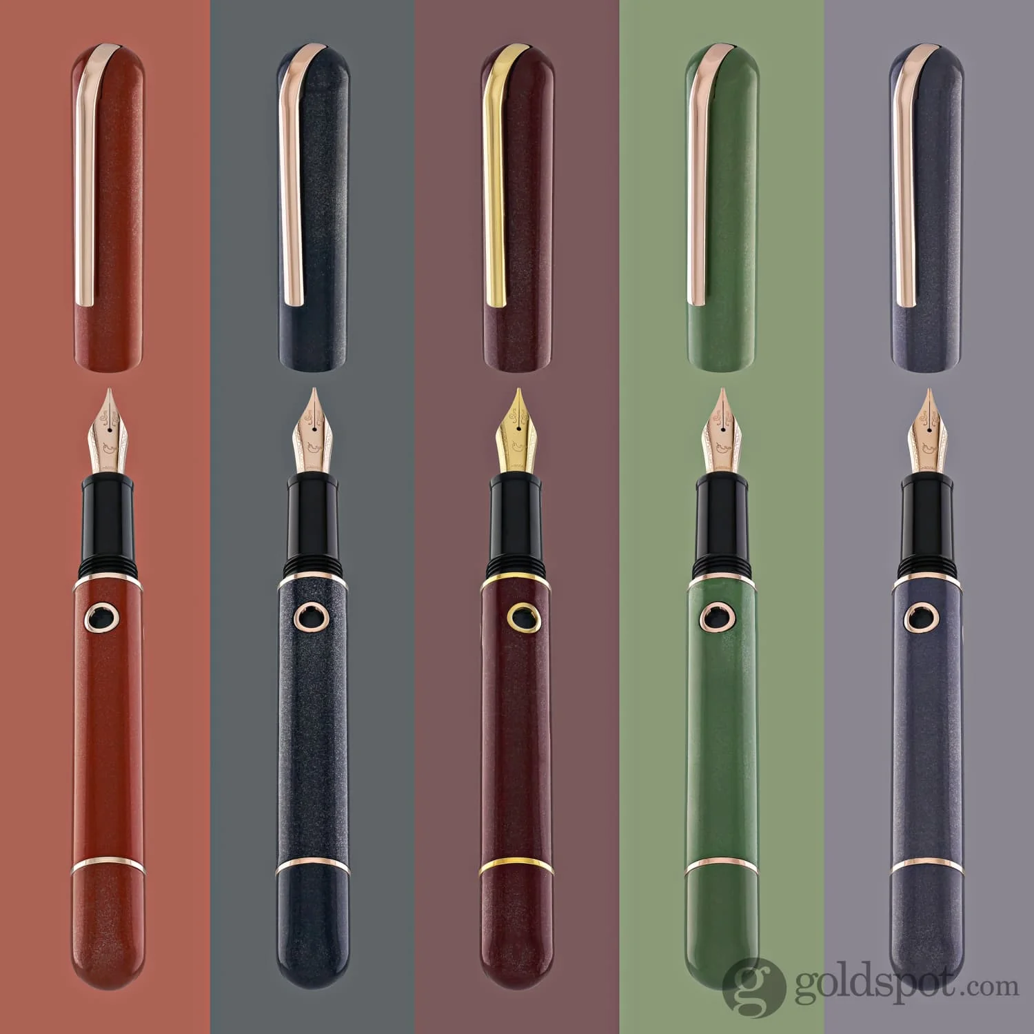 Nahvalur 365 Anniversary Fountain Pen in Roiro Copper - Image 12