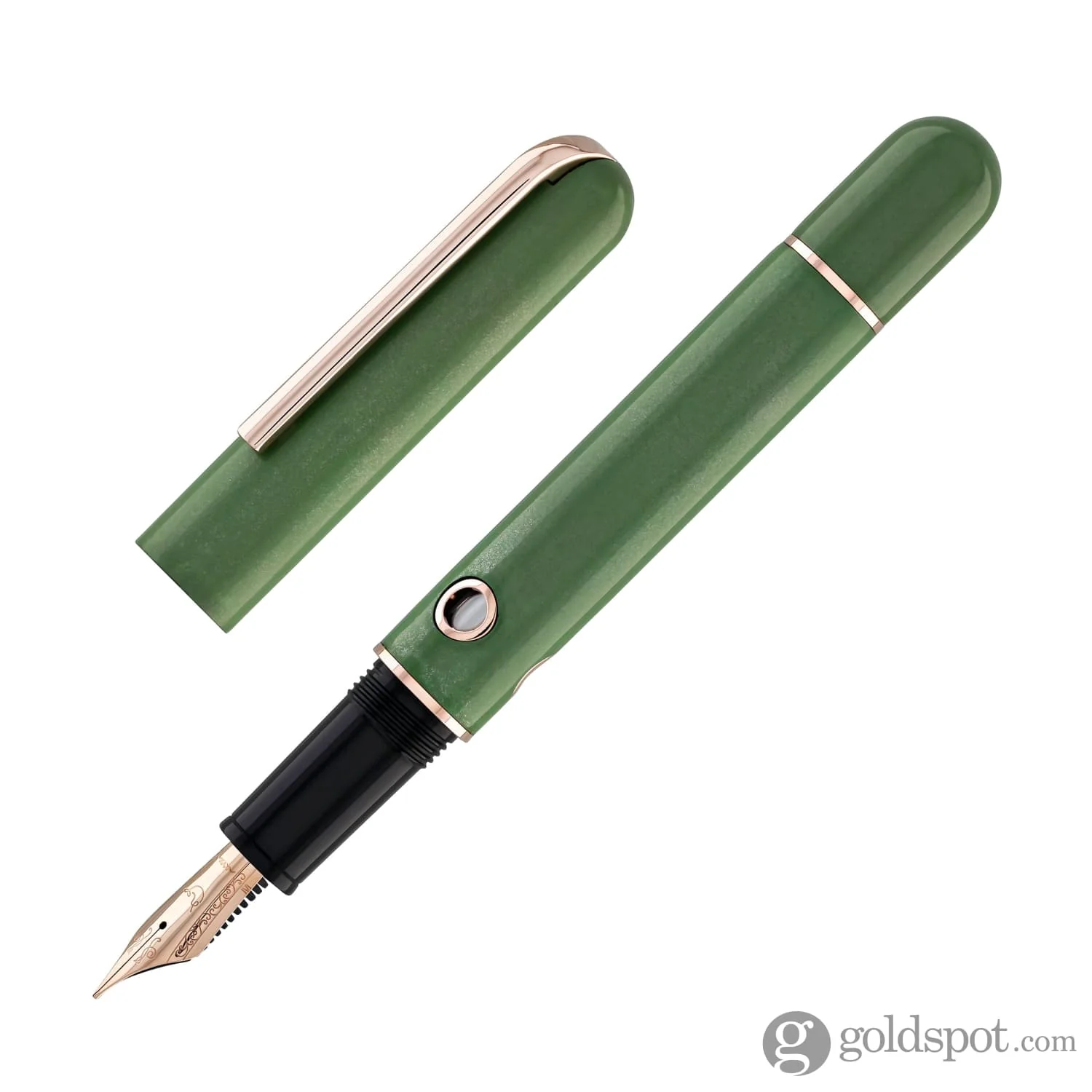 Nahvalur 365 Anniversary Fountain Pen in Roiro Jade - Image 5