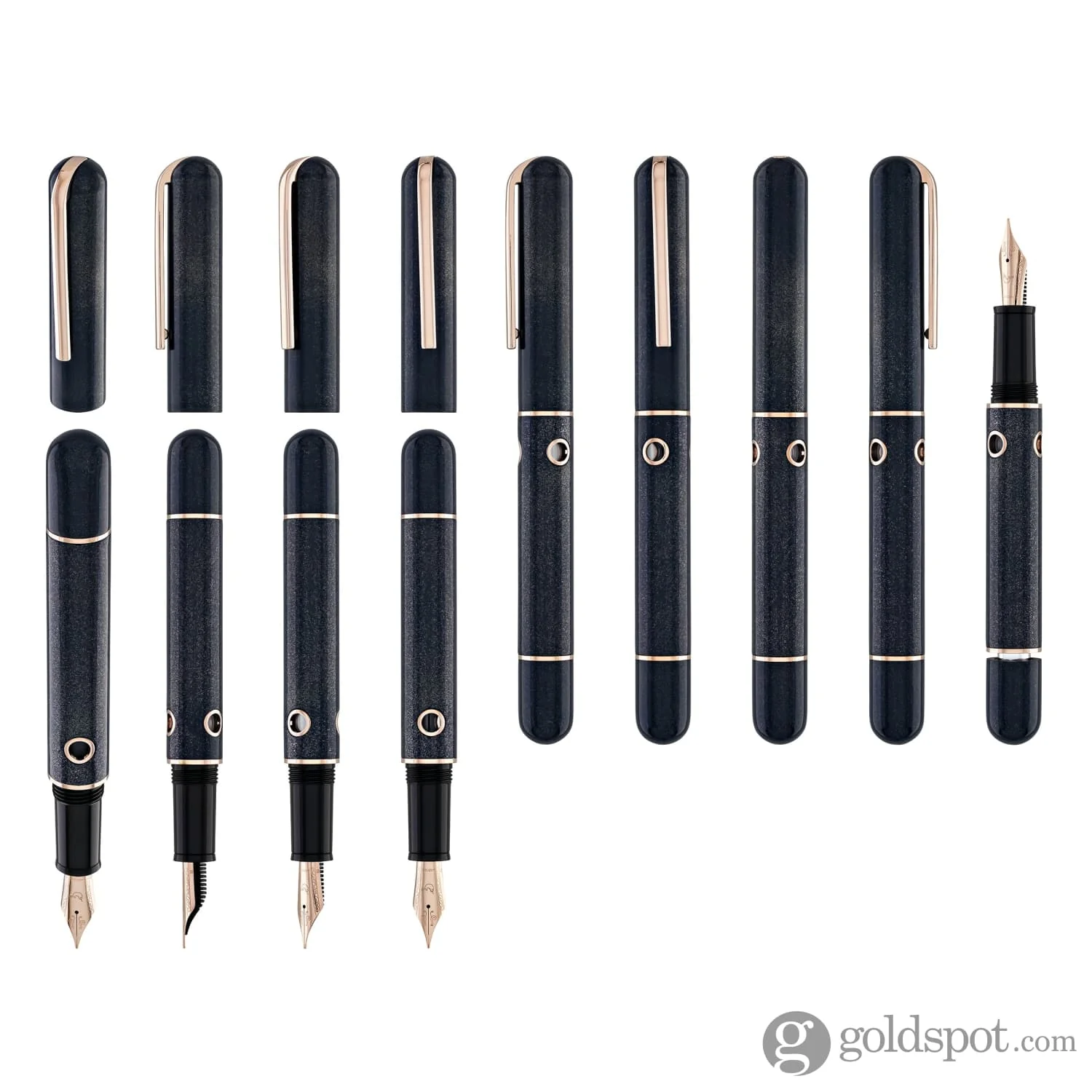 Nahvalur 365 Anniversary Fountain Pen in Roiro Lapis - Image 10