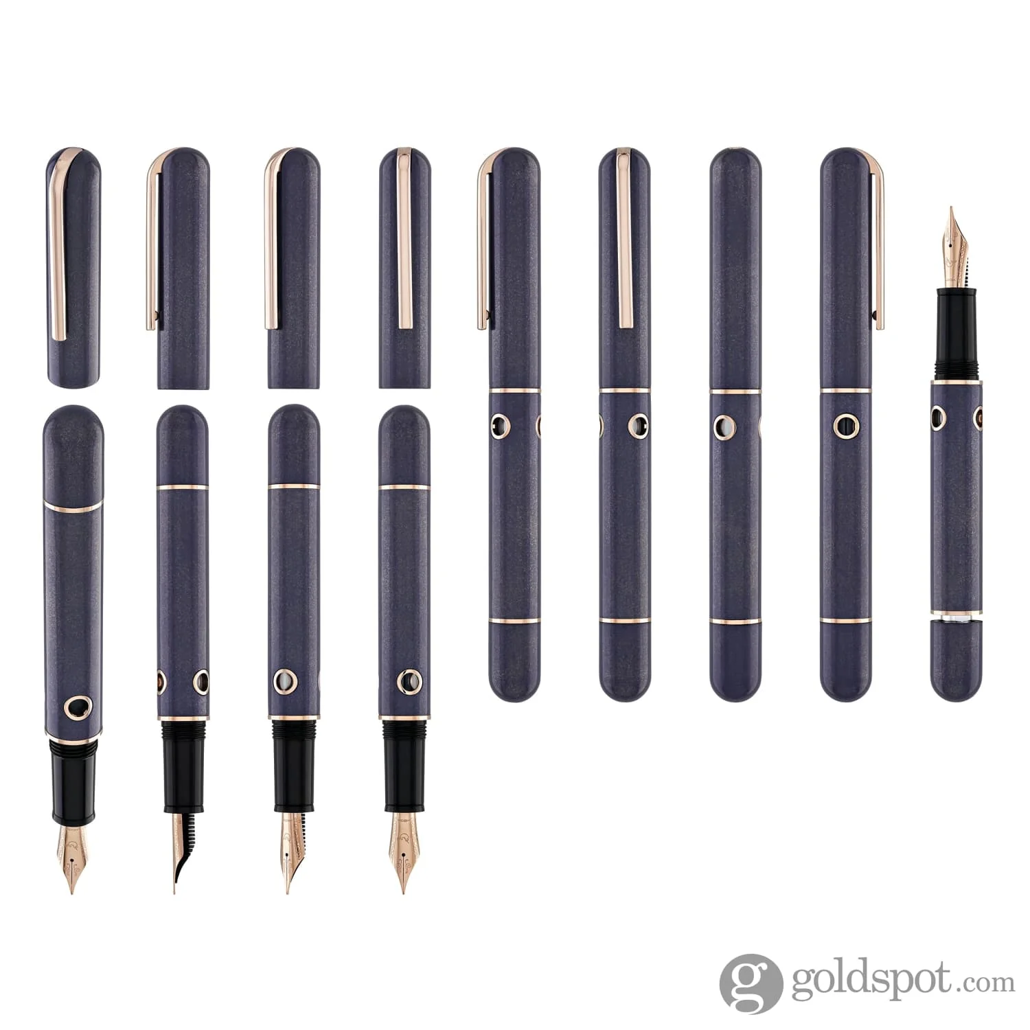 Nahvalur 365 Anniversary Fountain Pen in Roiro Lilac - Image 10
