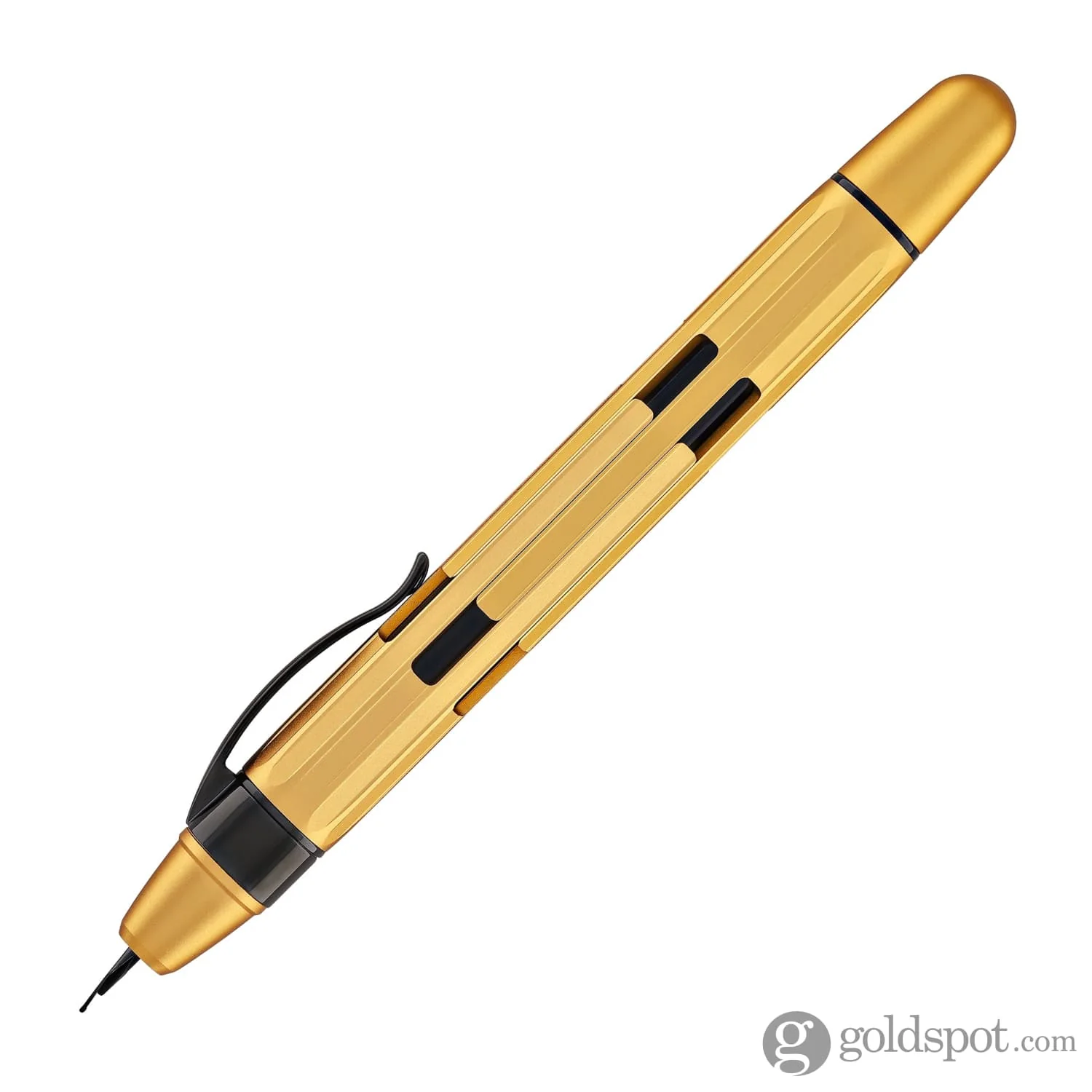 Nahvalur Eclipse Retractable Fountain Pen in Electrum - Image 3
