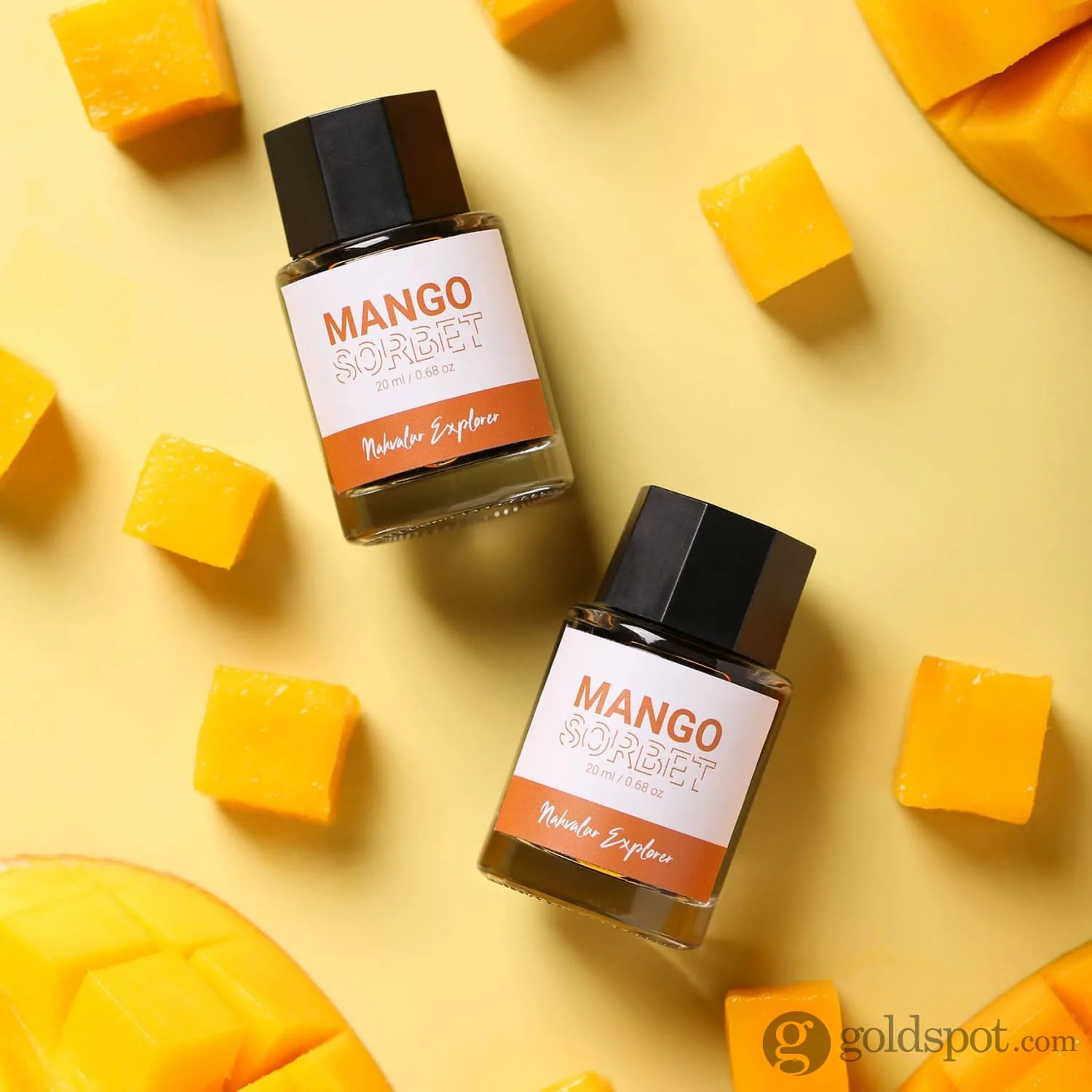 Nahvalur Explorer Bottled Ink in Mango Sorbet - 20mL - Image 2