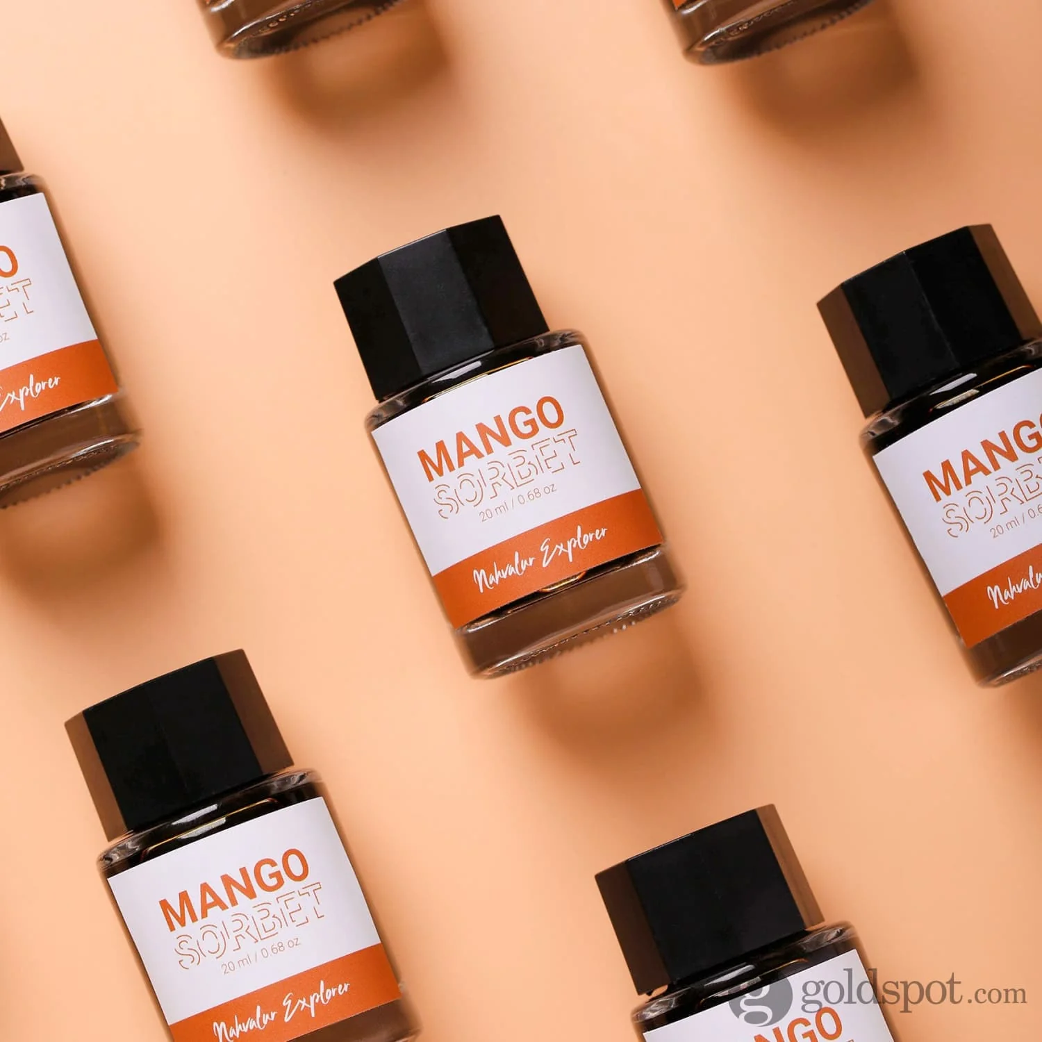 Nahvalur Explorer Bottled Ink in Mango Sorbet - 20mL - Image 6