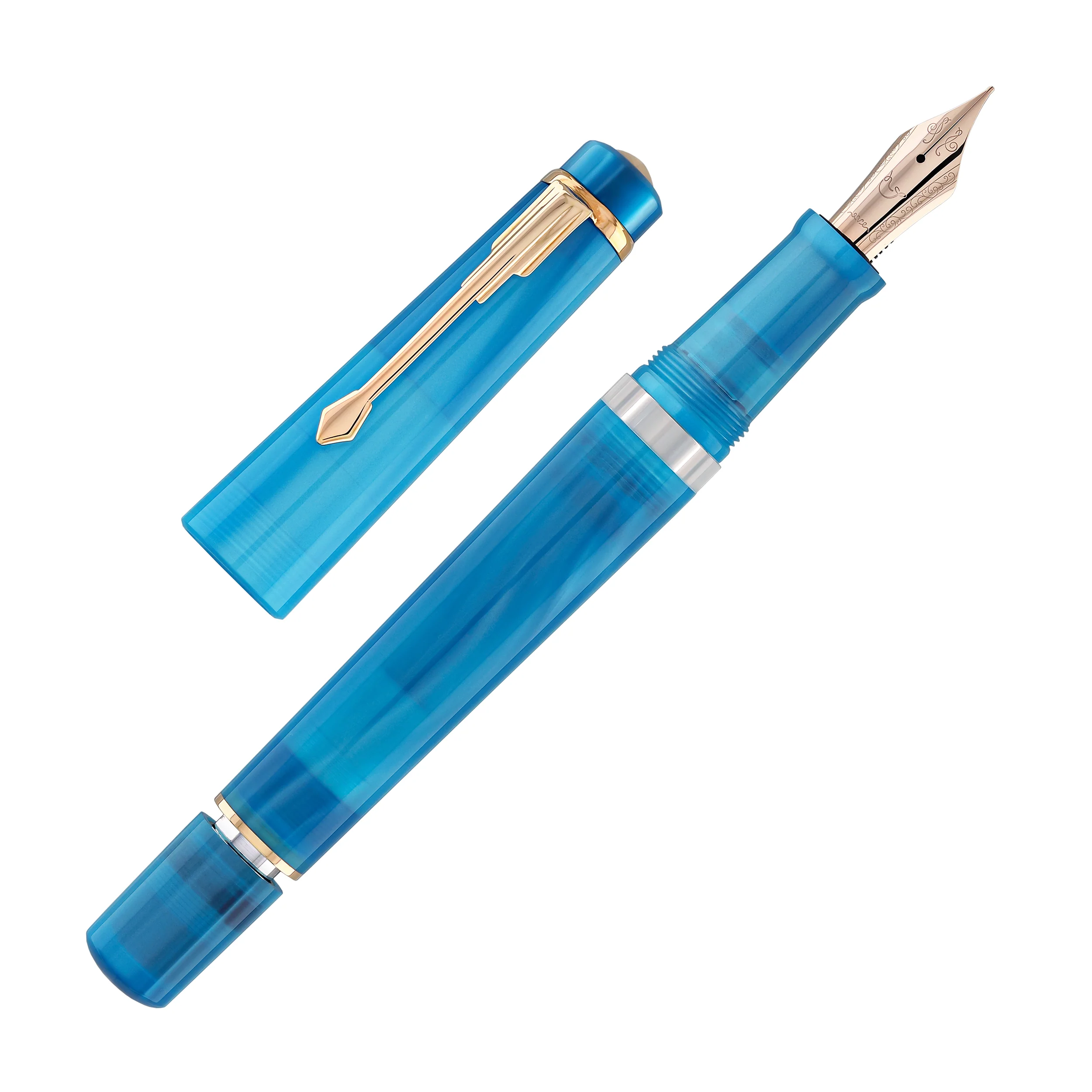 Nahvalur Explorer Fountain Pen in Amalfi Coast - Image 7