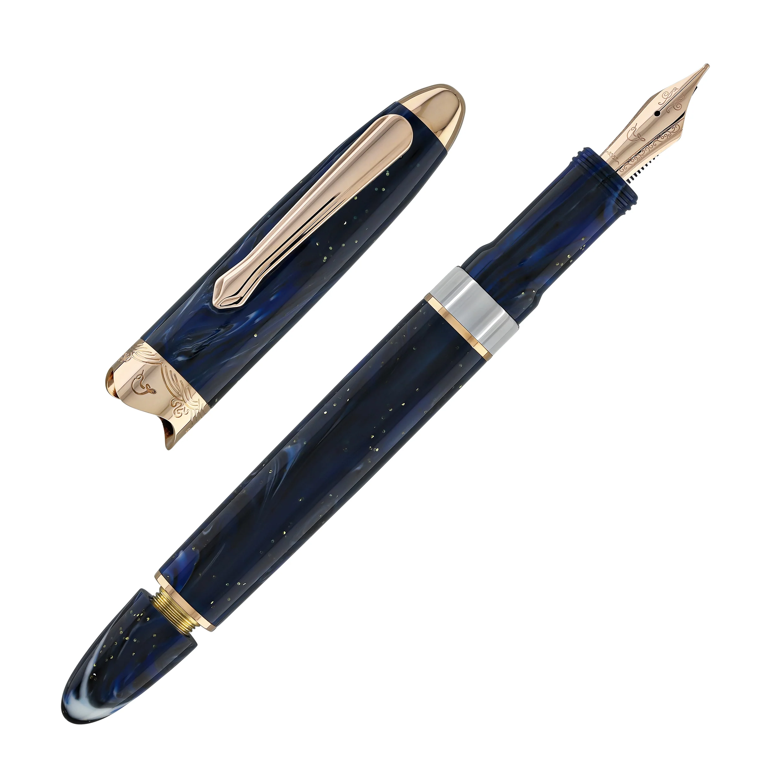 Nahvalur Horizon Fountain Pen in Nebula - Image 8