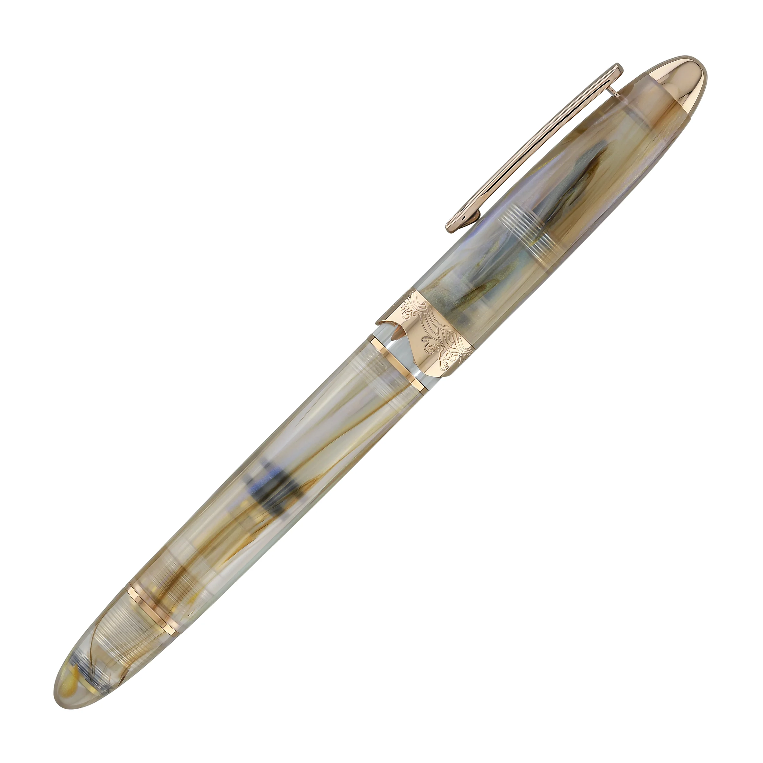 Nahvalur Horizon Fountain Pen in Pearl - Image 6