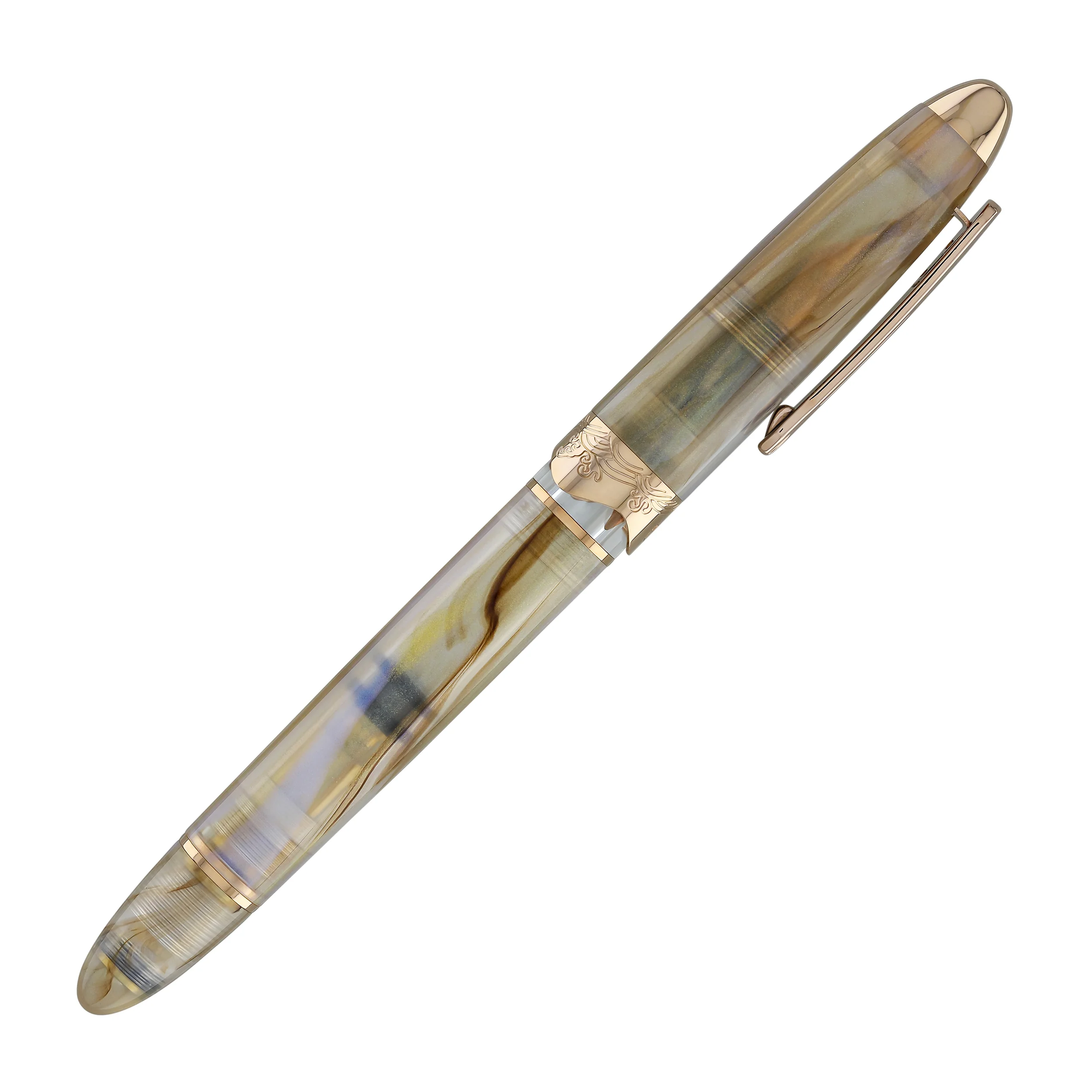 Nahvalur Horizon Fountain Pen in Pearl - Image 7