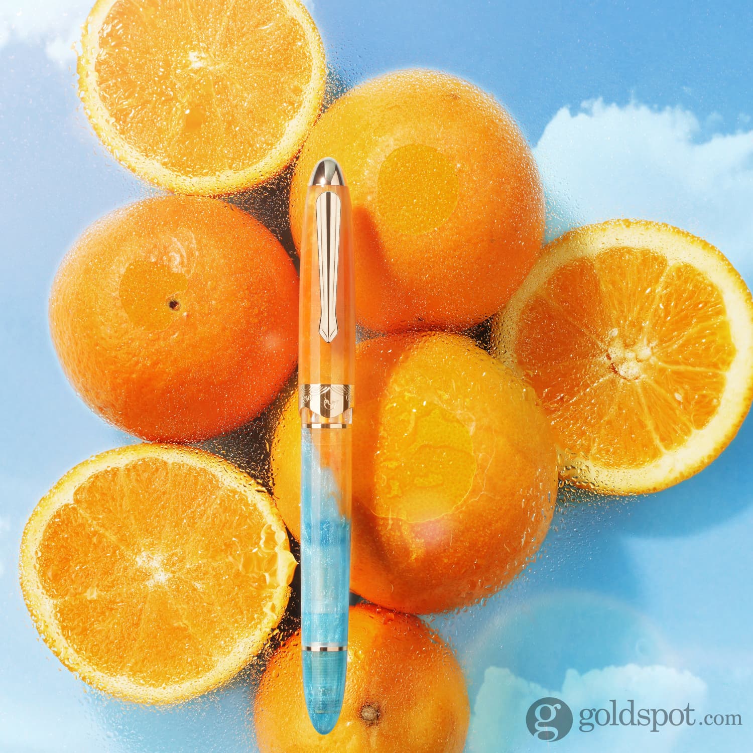 Nahvalur (Narwhal) Horizon Fountain Pen in Soleil - Image 12