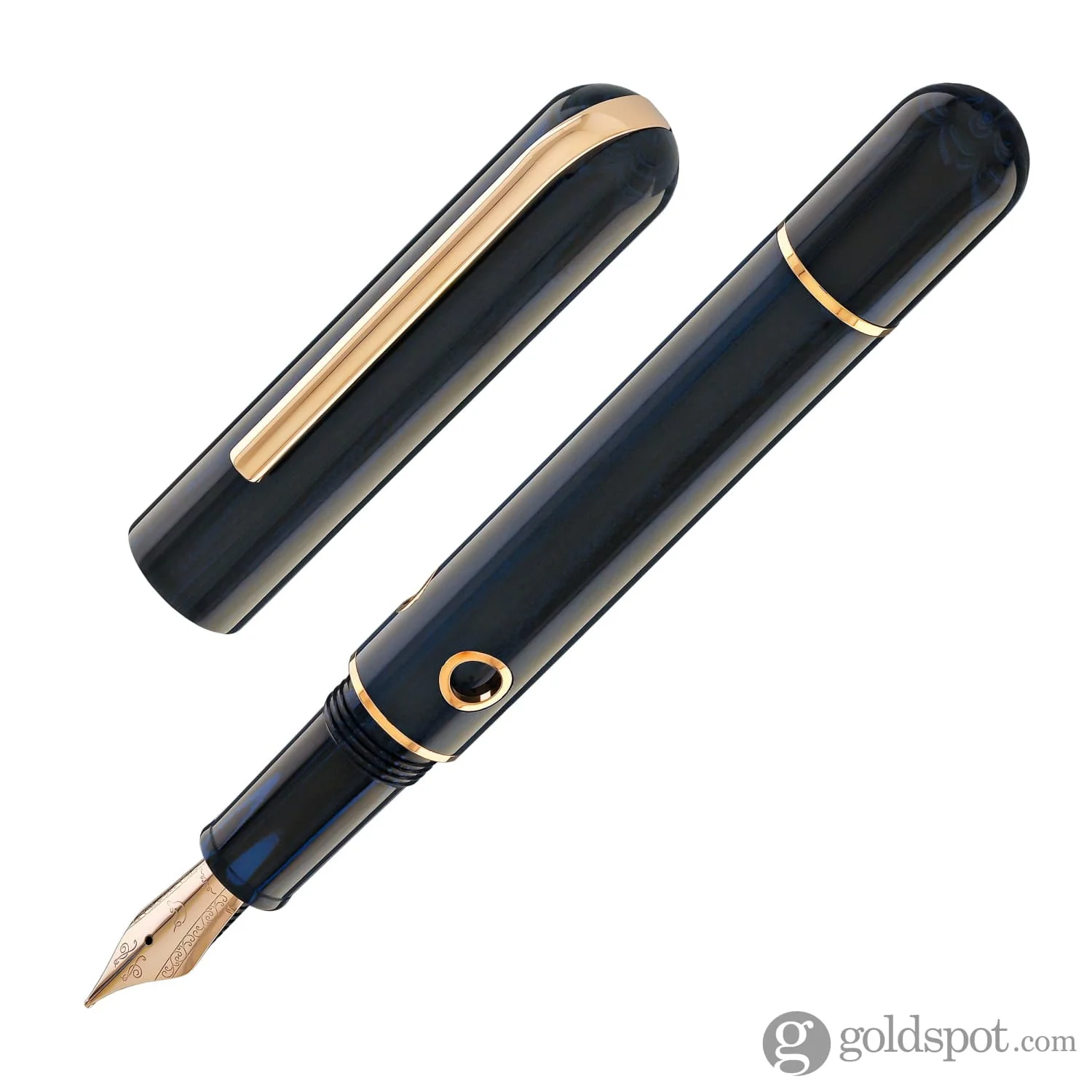 Nahvalur Nautilus Fountain Pen in Maylandia Blue - Image 2
