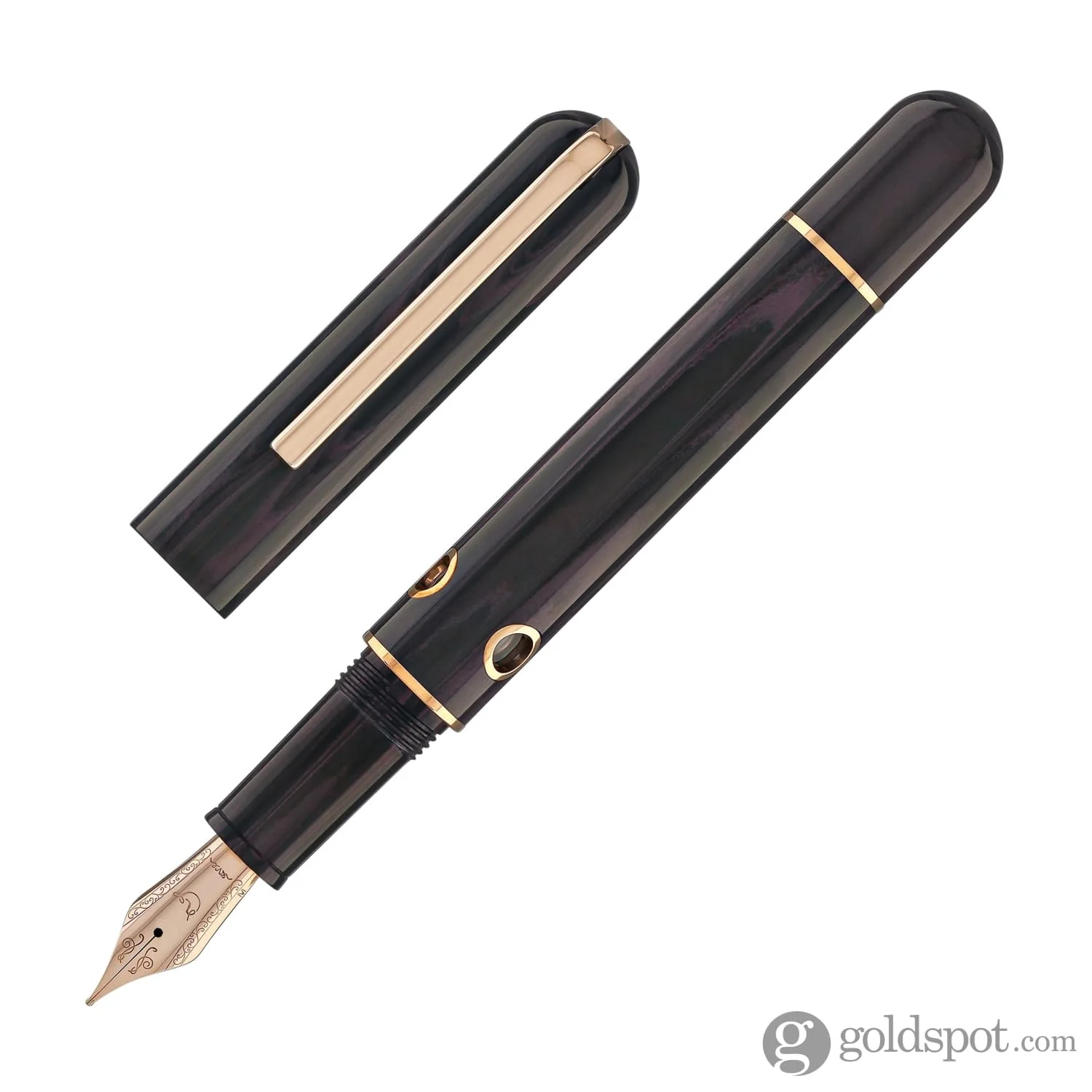 Nahvalur Nautilus Fountain Pen in Stylophora Berry - Image 4