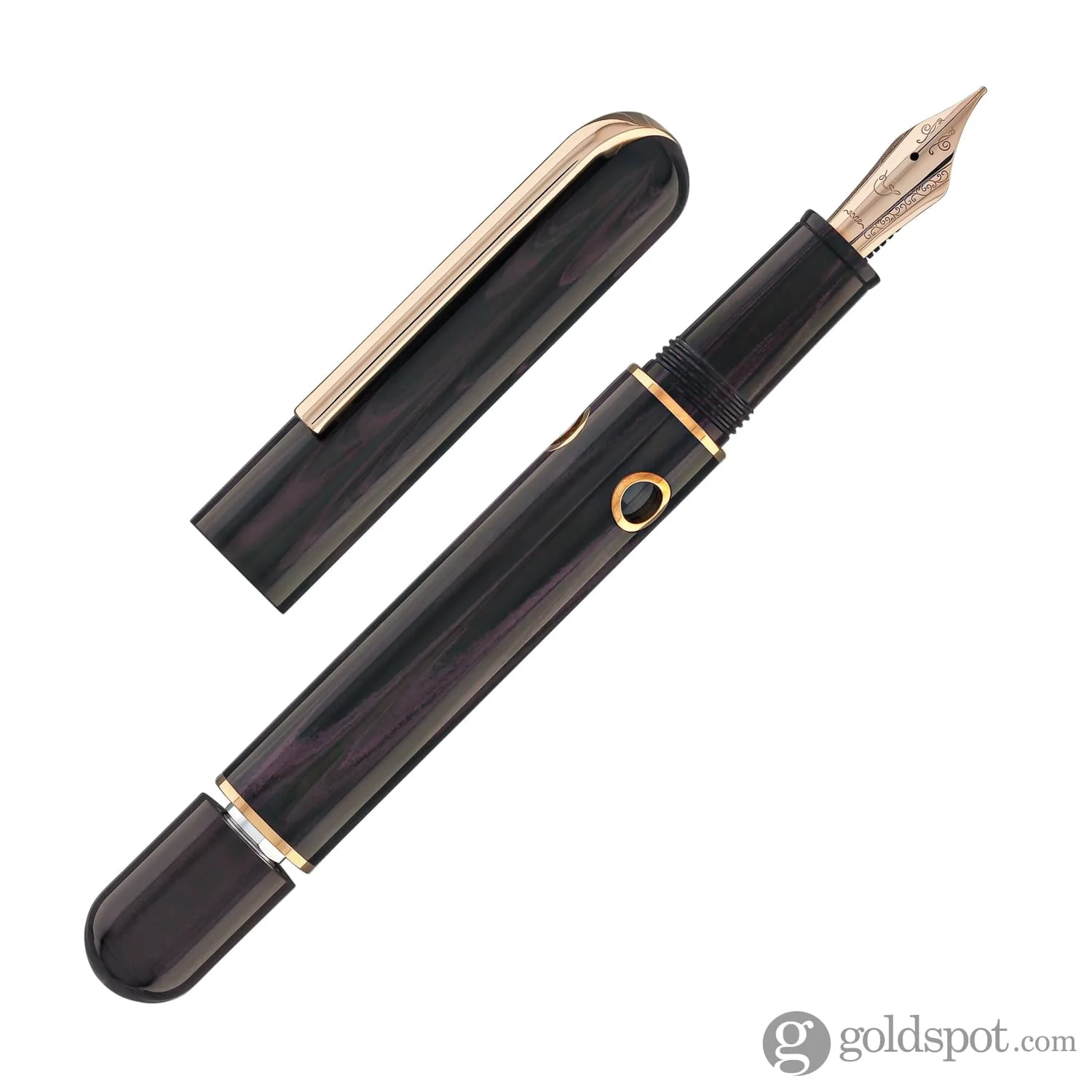 Nahvalur Nautilus Fountain Pen in Stylophora Berry - Image 9