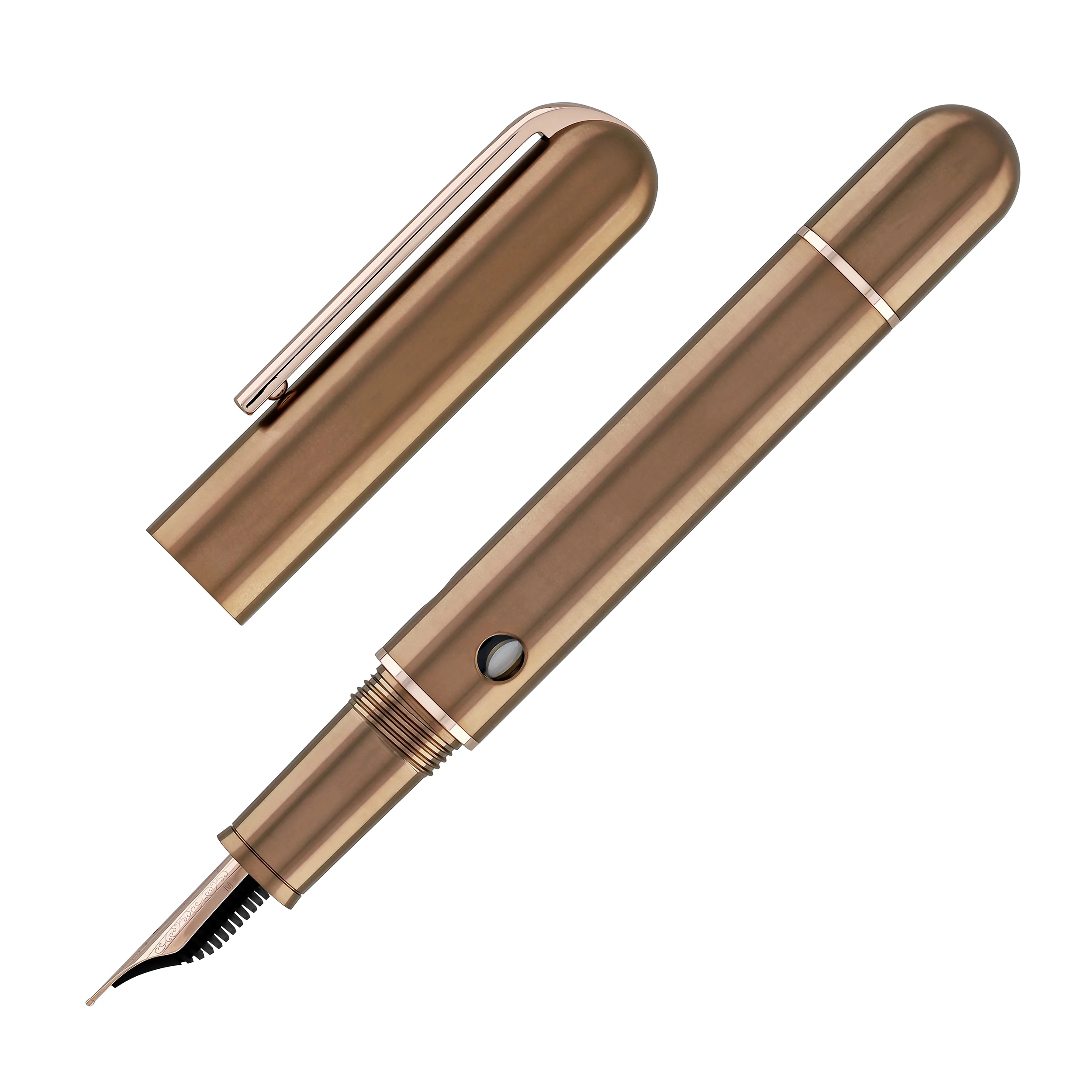 Nahvalur Nautilus Fountain Pen in Toffee Ti - Image 10